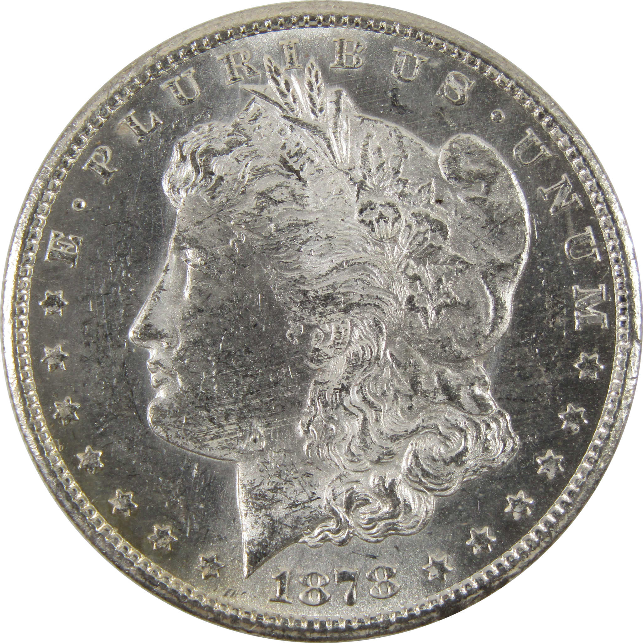 1878 CC Morgan Dollar Uncirculated Details 90% Silver $1 SKU:I8544 - Morgan coin - Morgan silver dollar - Morgan silver dollar for sale - Profile Coins &amp; Collectibles