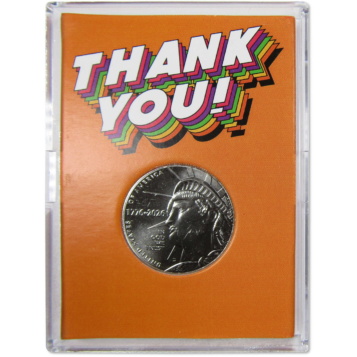 2026 Enduring Liberty Semiquincentennial 50c with Thank You Holder