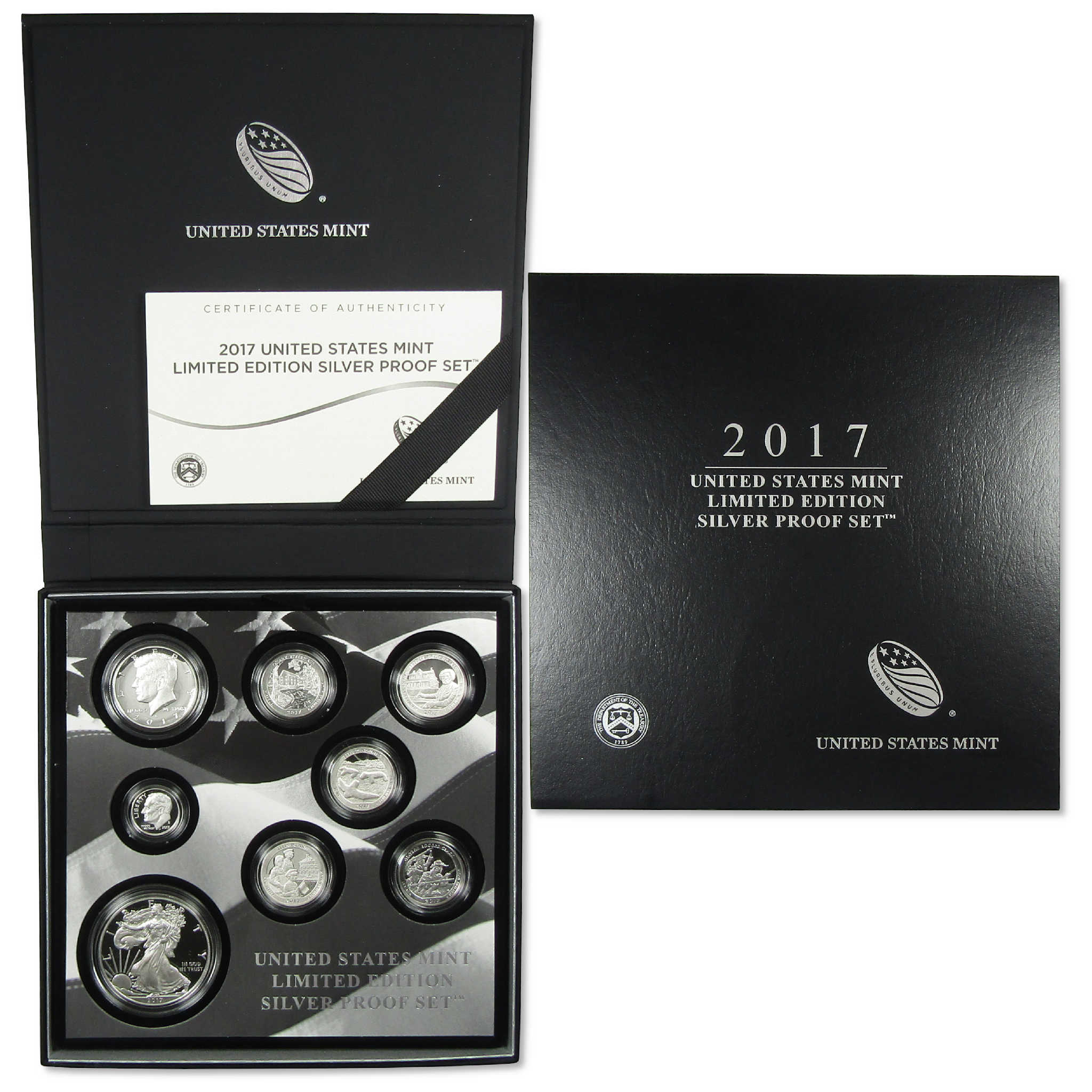 2017 U.S. Mint Limited Edition Silver Proof Set OGP COA SKU:CPC2789