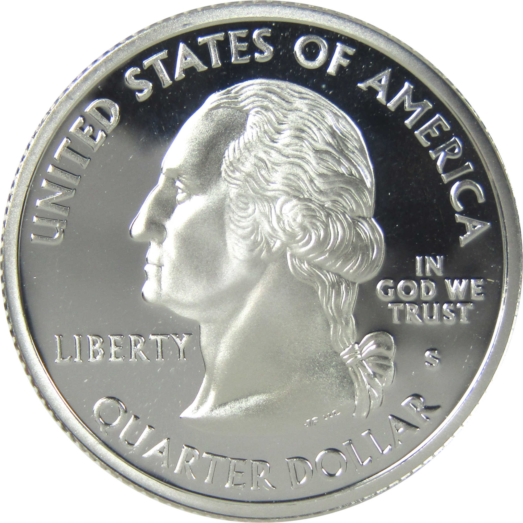 2002 S Ohio State Quarter Choice Proof Silver 25c Coin