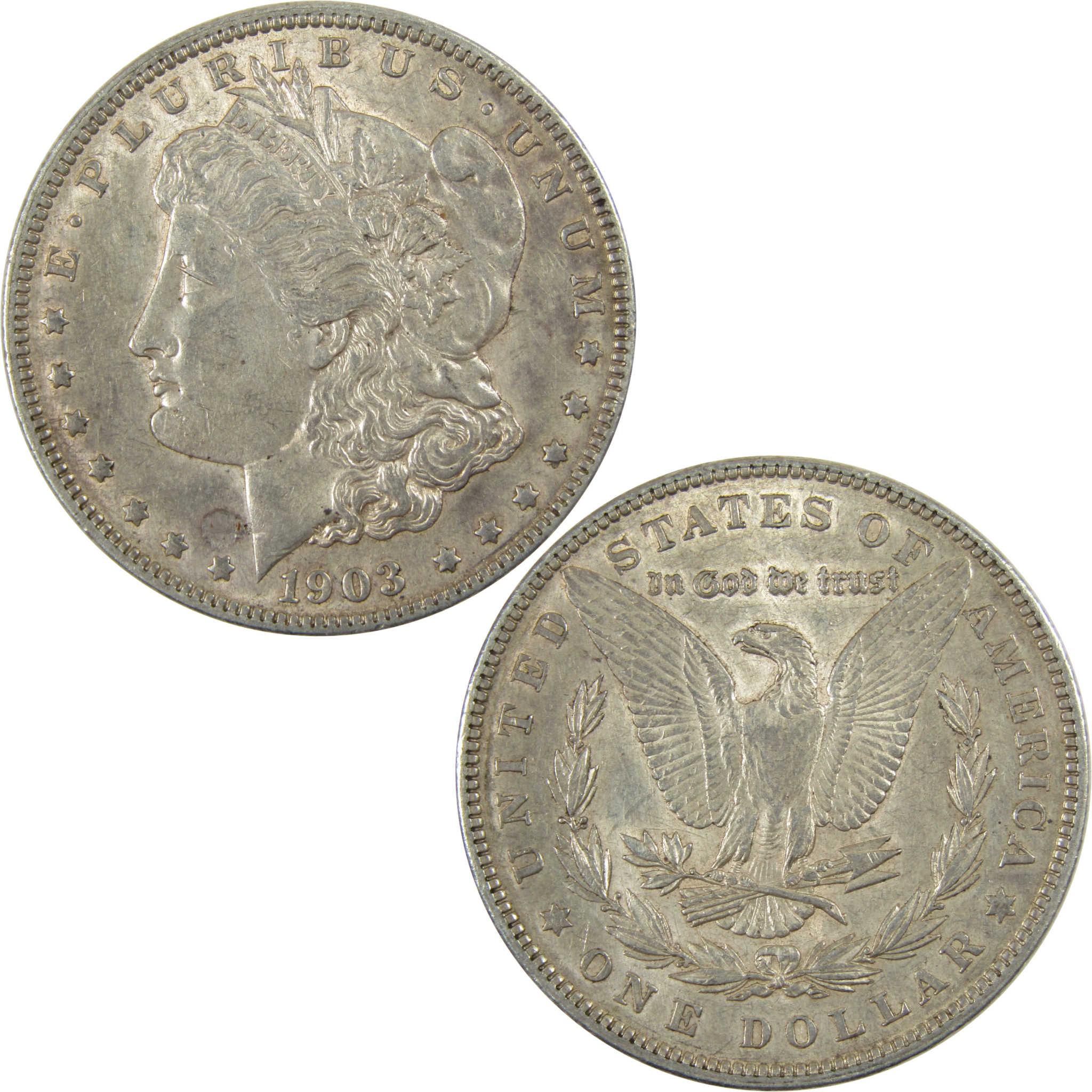 1903 Morgan Silver Dollar XF EF Extremely Fine $1 Coin SKU:CP486 - Morgan coin - Morgan silver dollar - Morgan silver dollar for sale - Profile Coins &amp; Collectibles