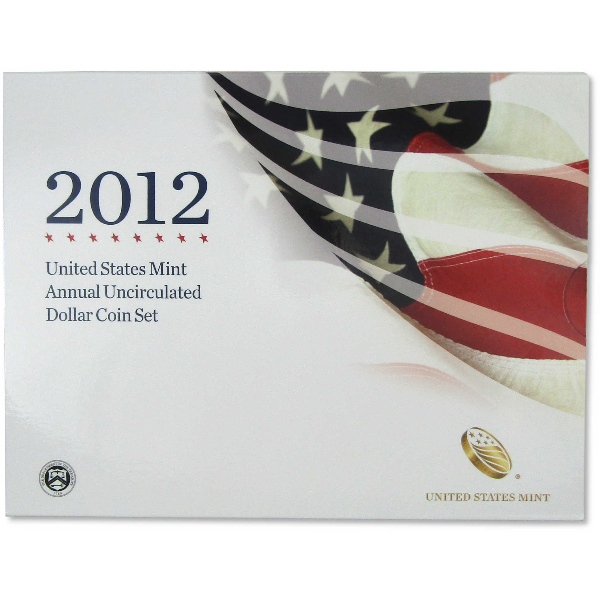 2012 U.S. Mint Annual Uncirculated Dollar Coin Set OGP COA SKU:CPC4840