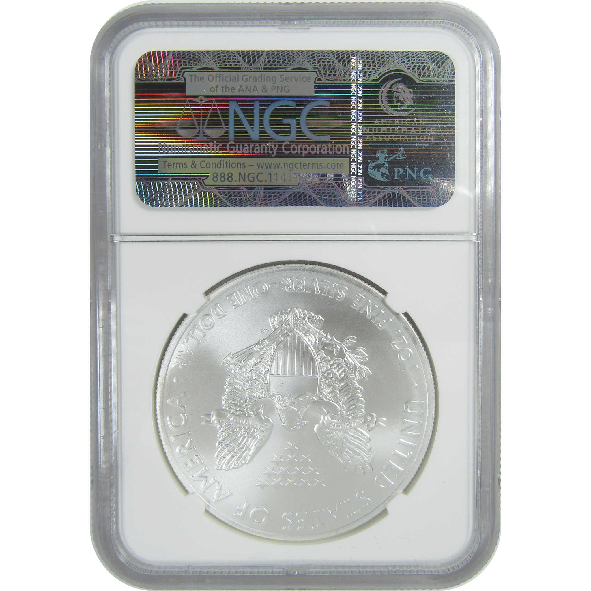 2012 (S) American Silver Eagle MS 70 NGC $1 Early Releases SKU:CPC9479