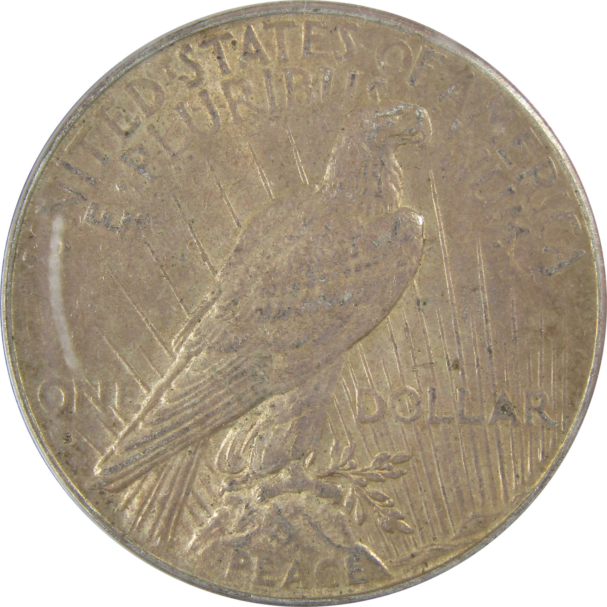 1926 S Peace Dollar AU 58 ANACS Silver $1 Coin SKU:I20847