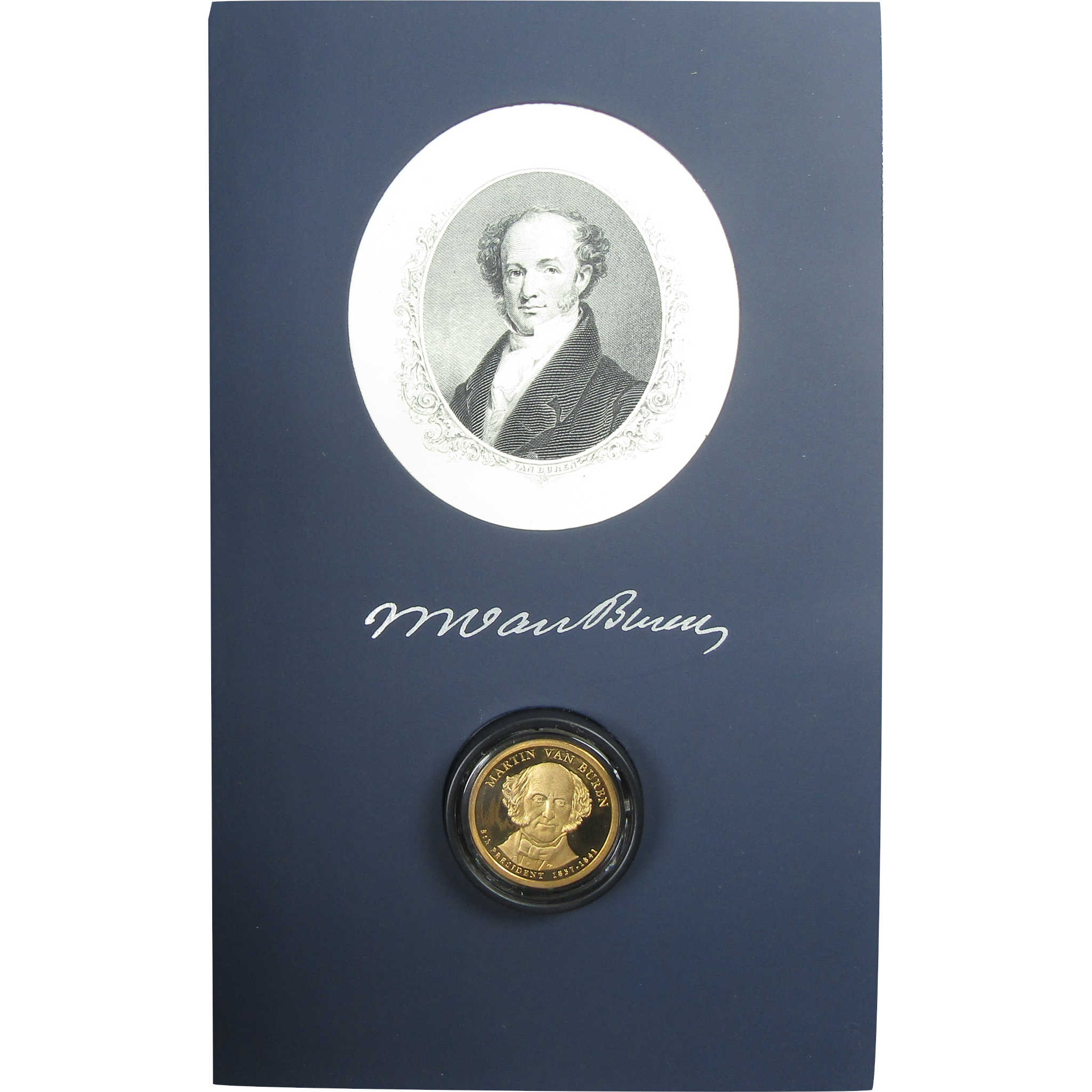 2008 S Martin Van Buren Presidential Dollar Signature Set SKU:CPC9046