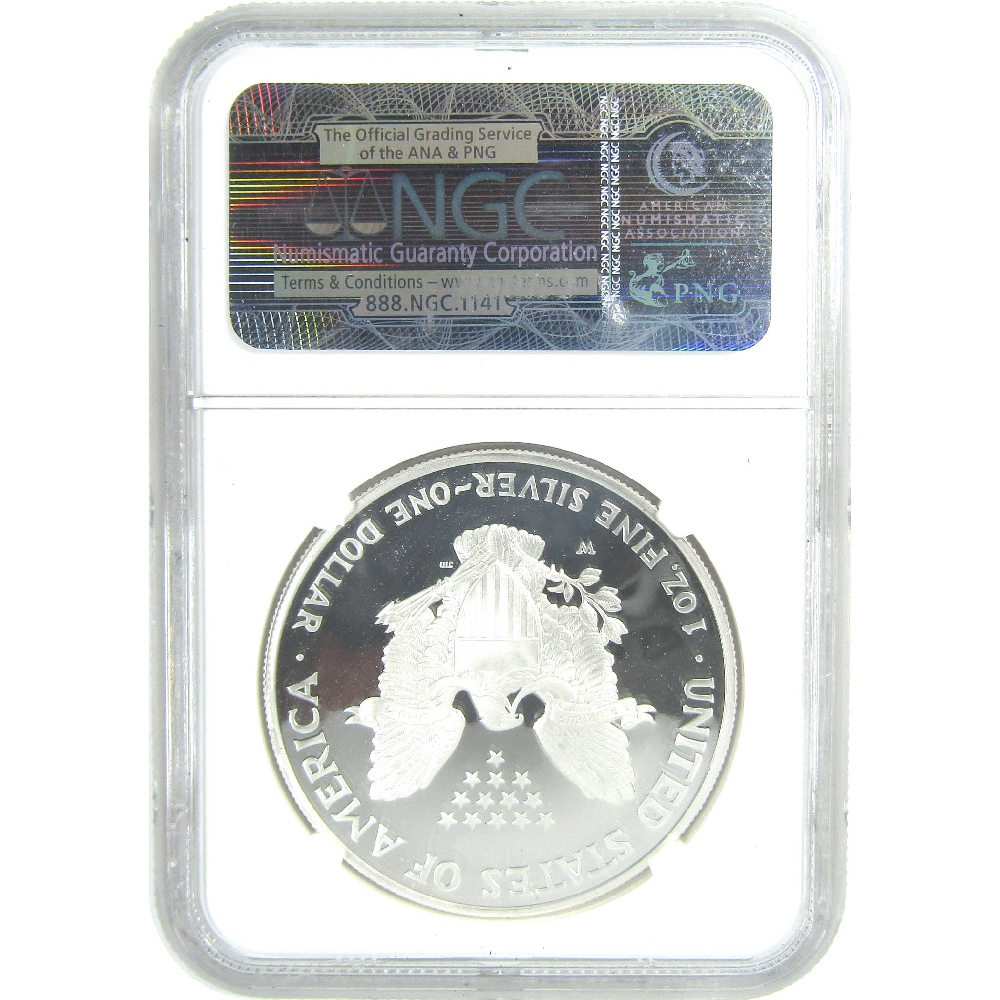 2003 W American Silver Eagle PF 69 UCAM NGC Proof $1 SKU:CPC9548