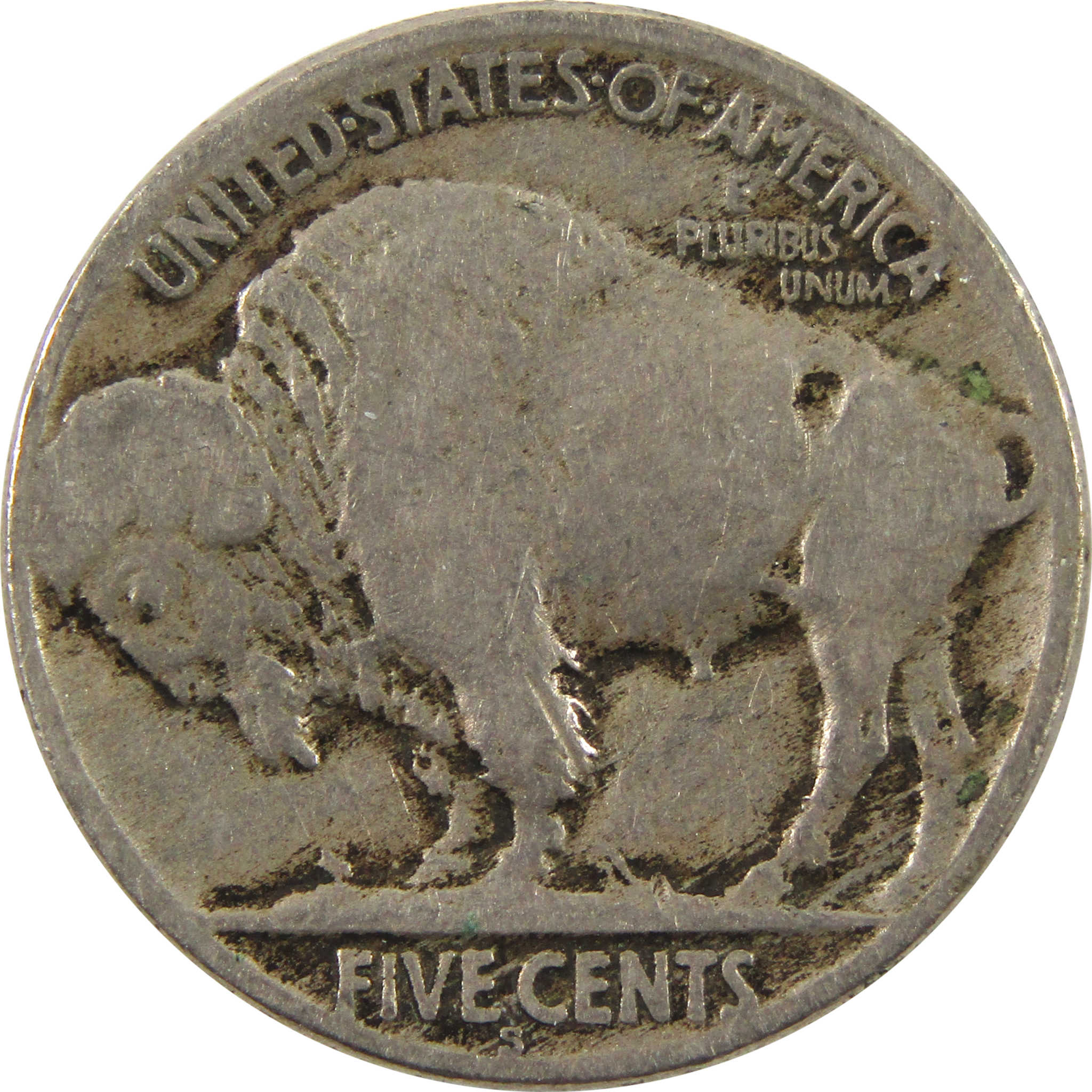 1921 S Indian Head Buffalo Nickel VG/F Very Good Fine 5c SKU:I10281