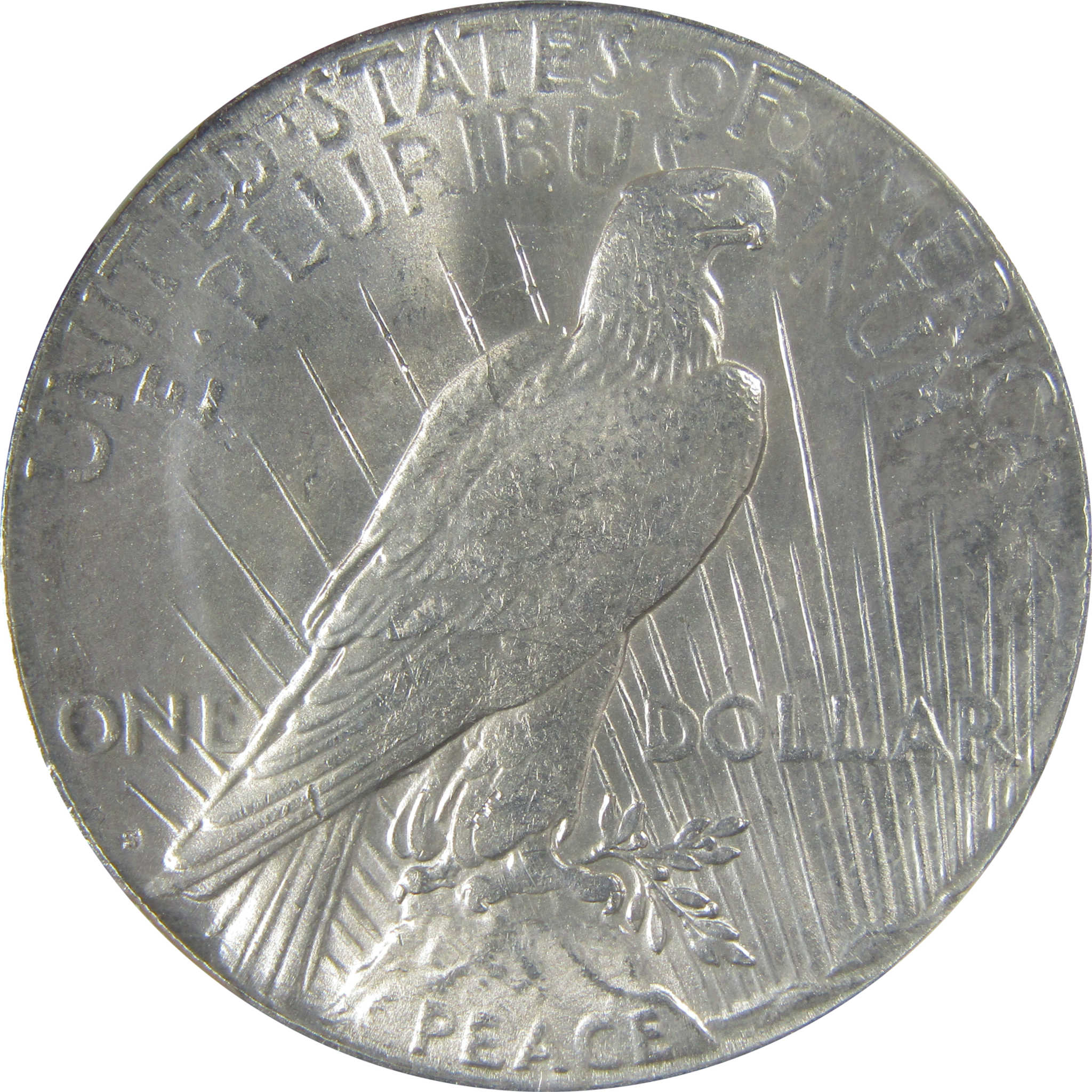 1923 S Peace Dollar MS 63 NGC Silver Original Bag Fragment SKU:I23364