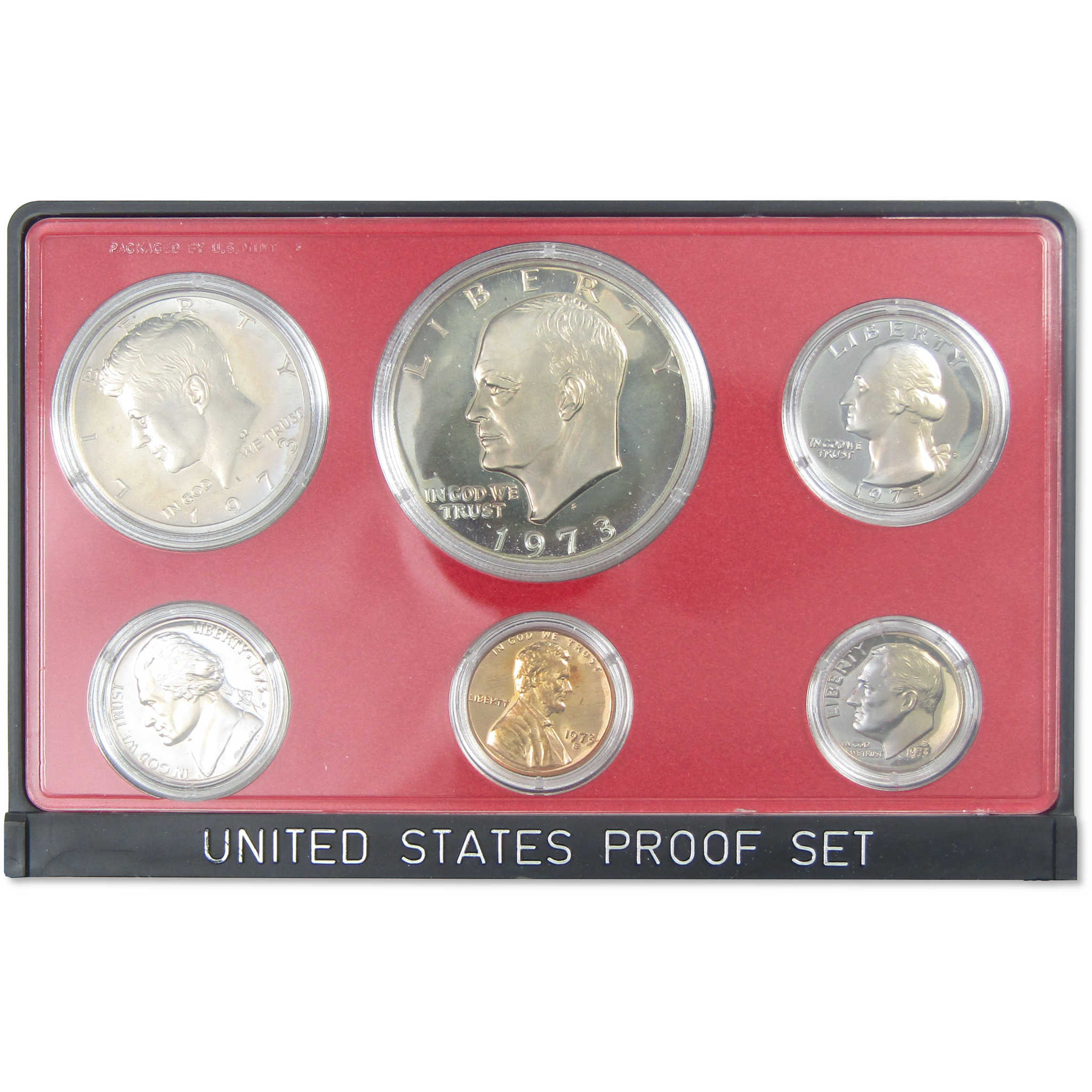 1973 Clad Proof Set U.S. Mint Original Government Packaging OGP
