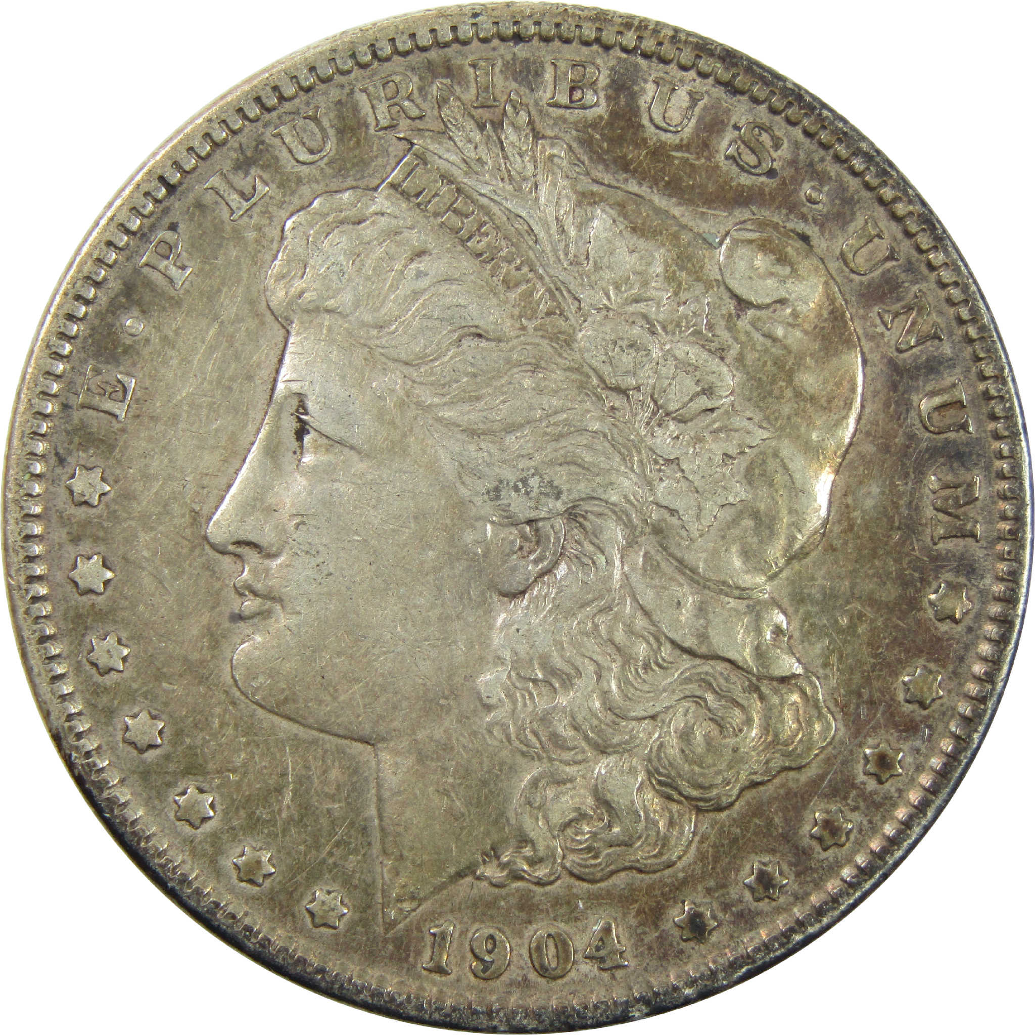 1904 Morgan Dollar VF Very Fine Silver $1 Coin SKU:I13505