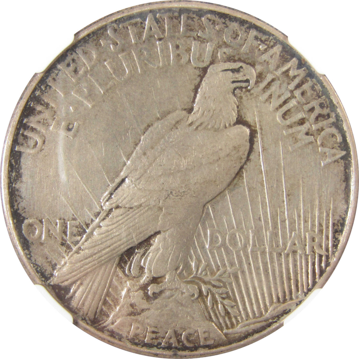 1921 High Relief Peace Silver Dollar AU Details NGC $1 Coin SKU:I29304