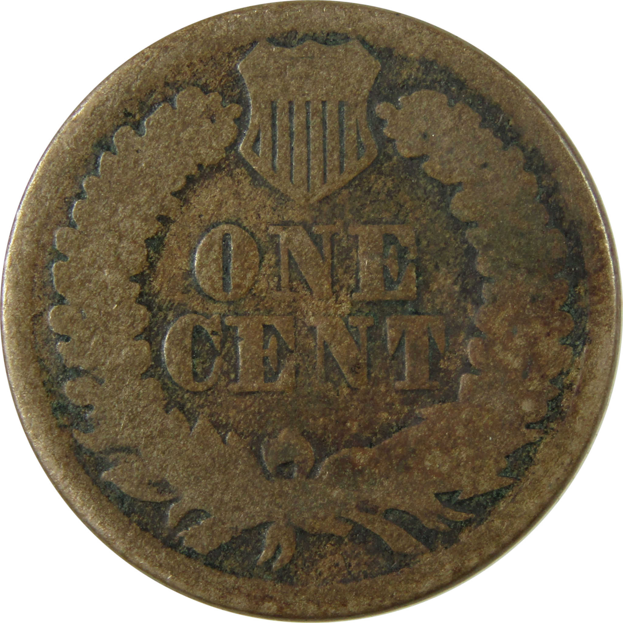 1861 Indian Head Cent G Good Details Penny 1c Coin SKU:CP1177