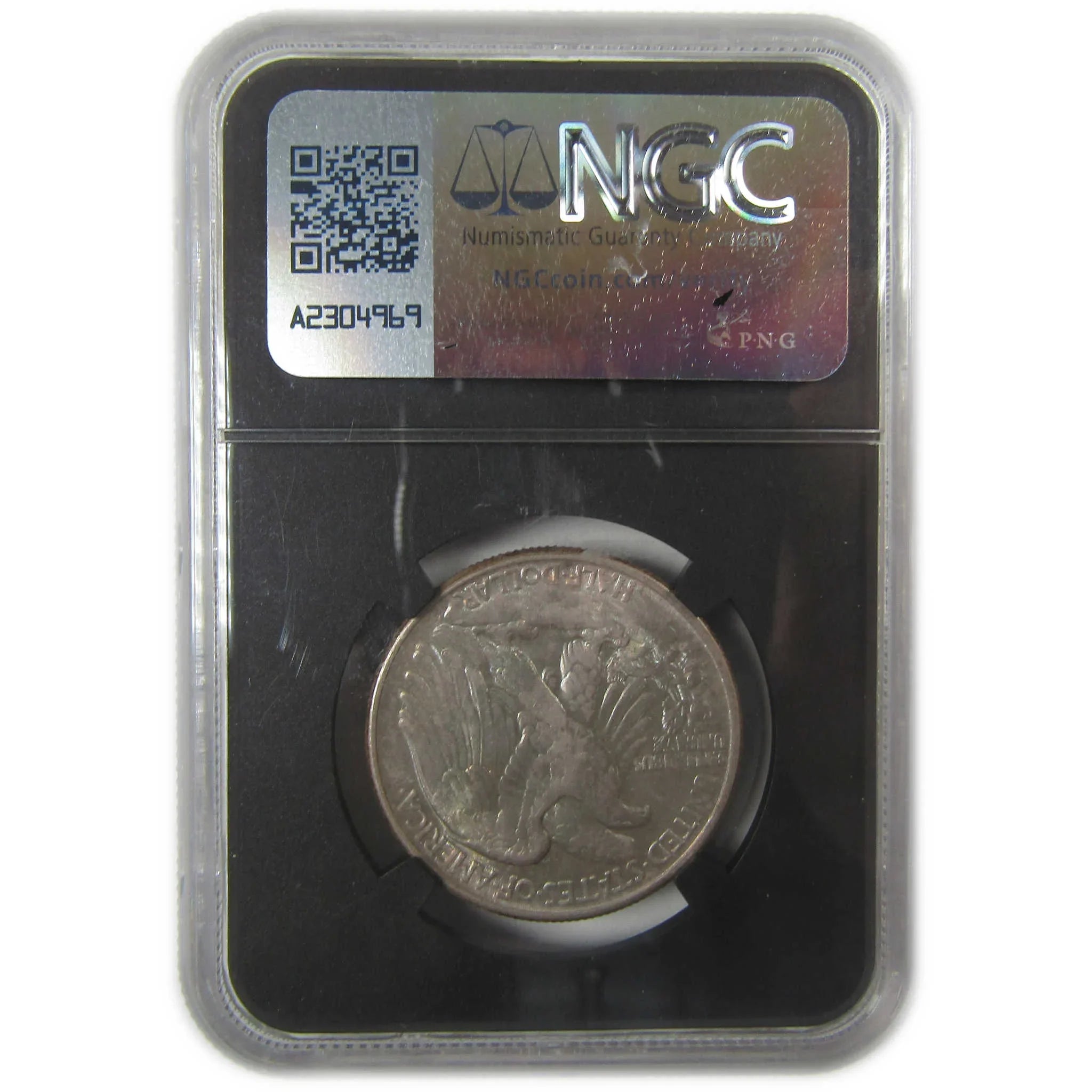 1945 Liberty Walking 50c MS 66 NGC Original Bag Fragment SKU:I23569