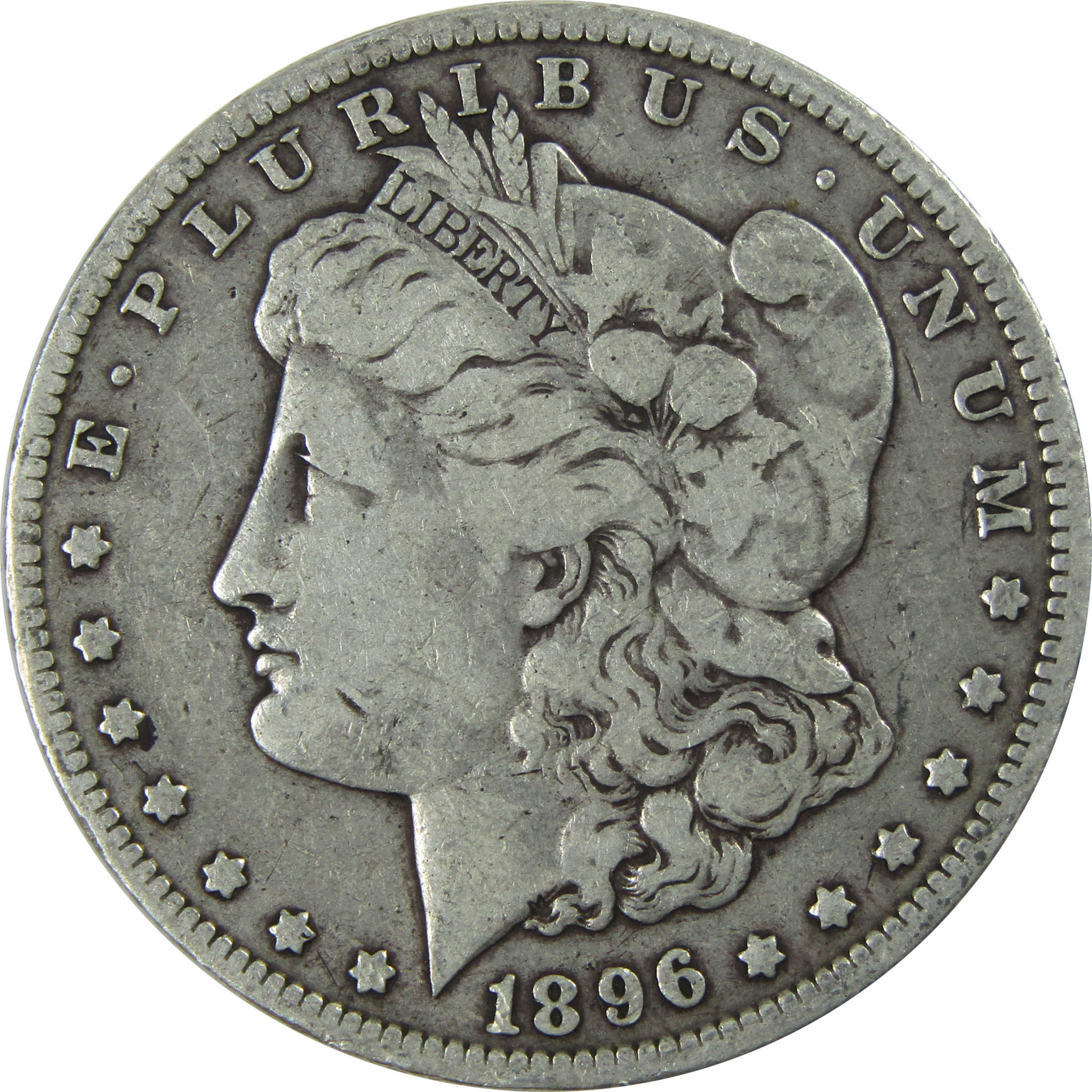 1896 O Morgan Dollar F Fine Silver $1 Coin SKU:I13736 - Morgan coin - Morgan silver dollar - Morgan silver dollar for sale - Profile Coins &amp; Collectibles