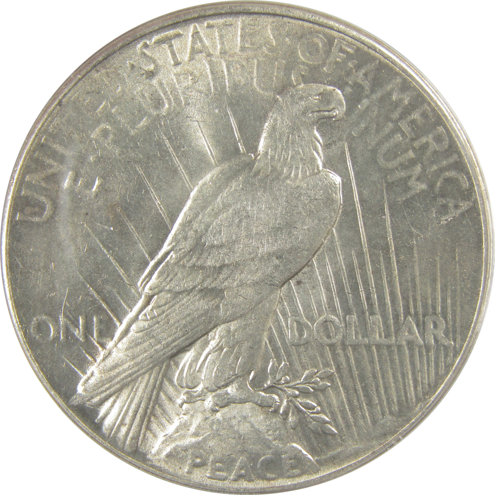1926 Peace Dollar AU 58 ANACS Silver $1 Coin SKU:I20452