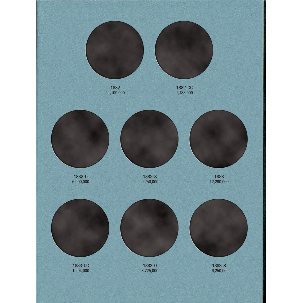Whitman Morgan Silver Dollar Coin Folder Collection #1 1878-1883
