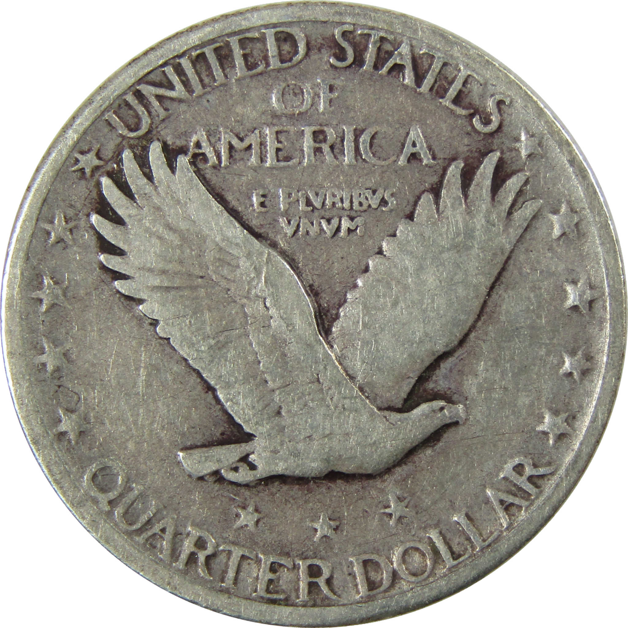 1930 Standing Liberty Silver Quarter F Fine 25c Coin SKU:CP1581