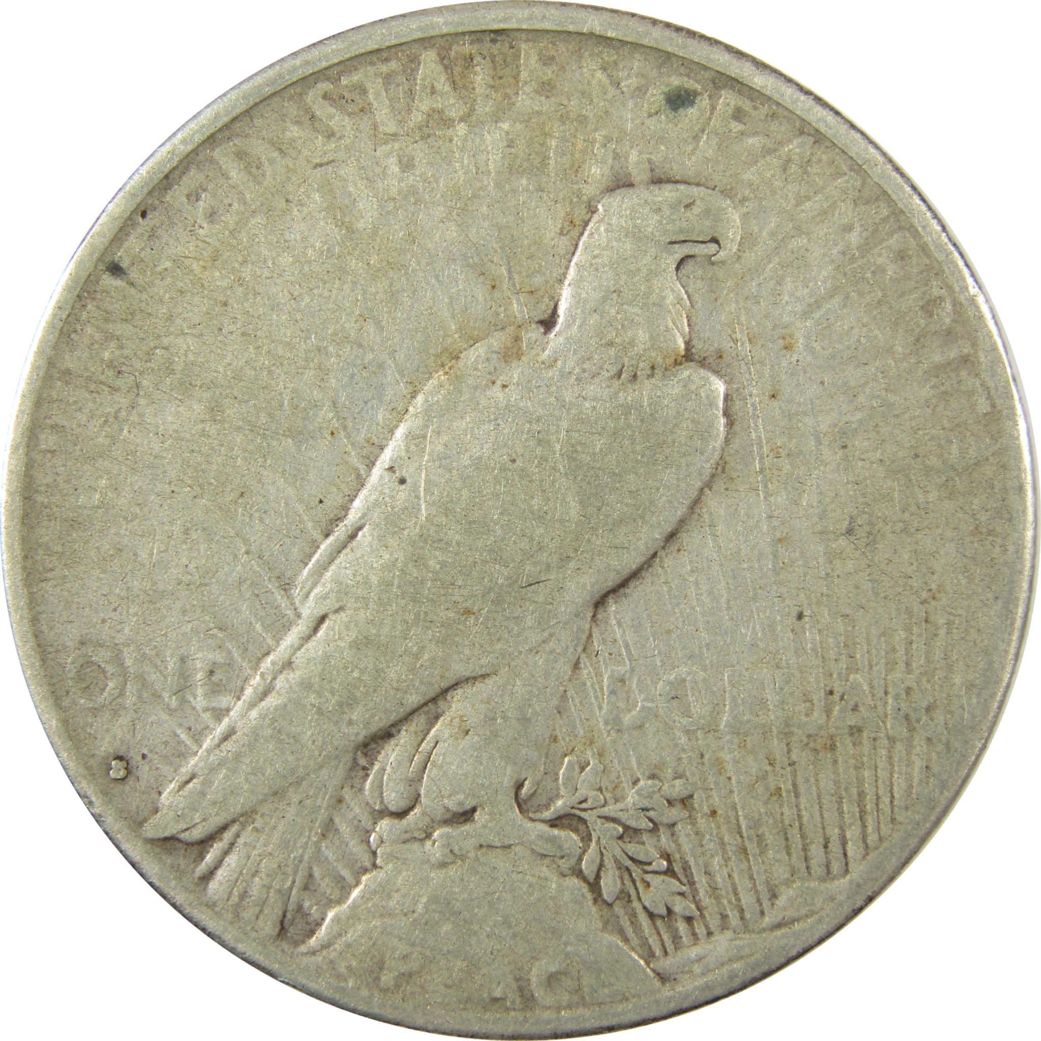 1934 S Peace Silver Dollar F Fine $1 Coin Collectible SKU:CP1594