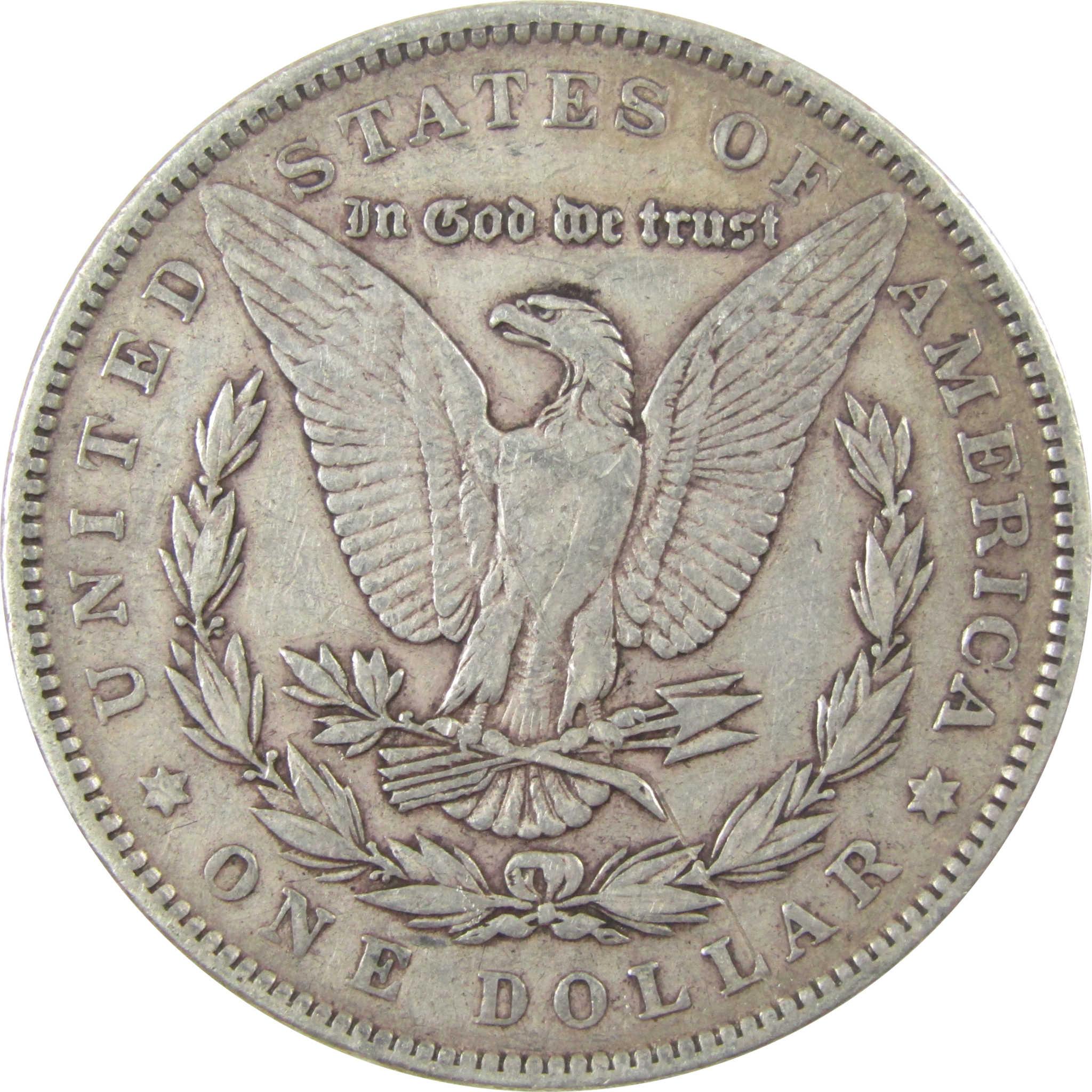 1892 Morgan Silver Dollar VF Very Fine Details $1 Coin SKU:I24984 - Morgan coin - Morgan silver dollar - Morgan silver dollar for sale - Profile Coins &amp; Collectibles