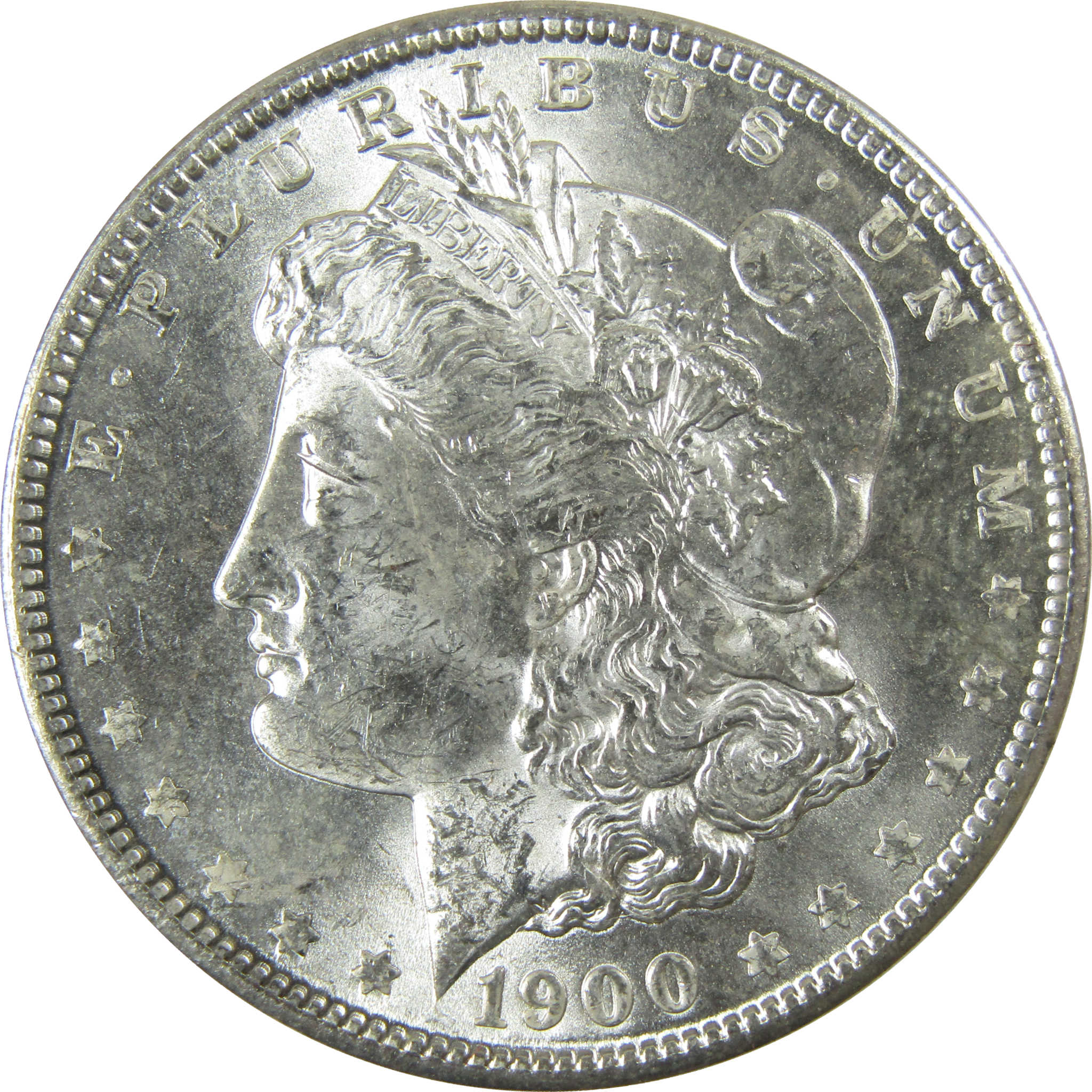 1900 O Morgan Silver Dollar Uncirculated Mint State $1 Coin SKU:I27807