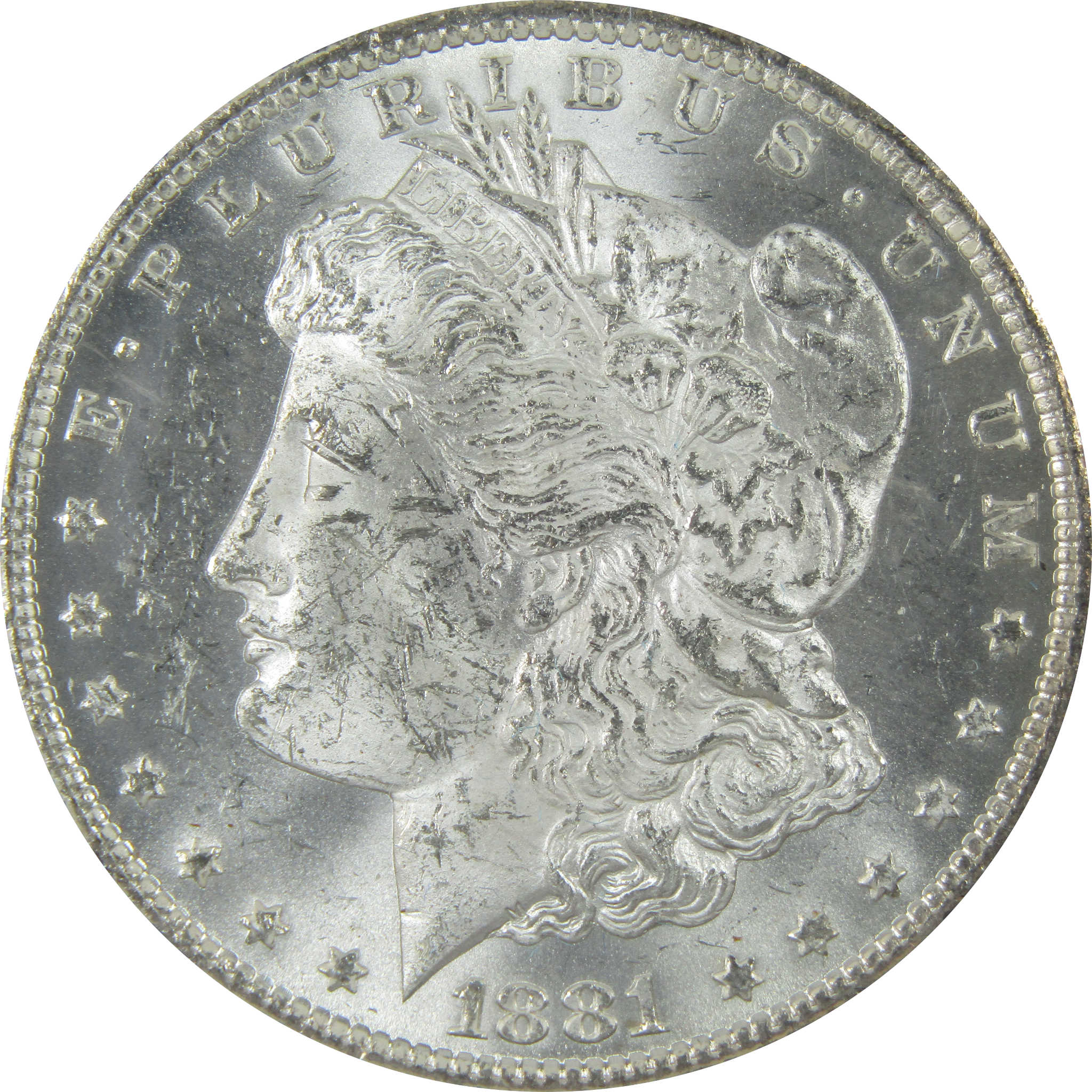 1881 CC GSA Morgan Dollar Uncirculated Silver $1 Coin SKU:CPC7719 - Morgan coin - Morgan silver dollar - Morgan silver dollar for sale - Profile Coins &amp; Collectibles