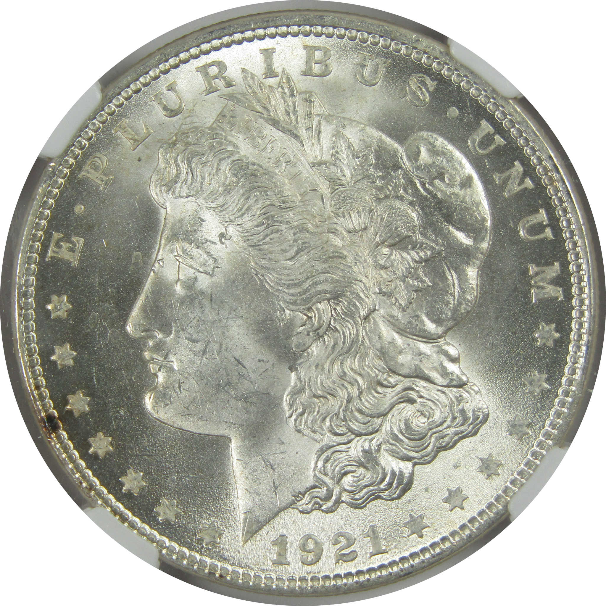 1921 Morgan Dollar MS 63 NGC Silver $1 Uncirculated Coin SKU:I15704 - Morgan coin - Morgan silver dollar - Morgan silver dollar for sale - Profile Coins &amp; Collectibles