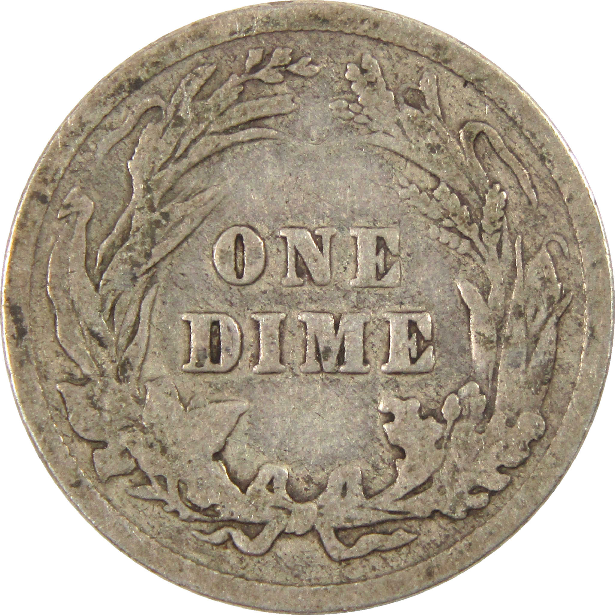 1906 Barber Dime G Good Silver 10c Coin
