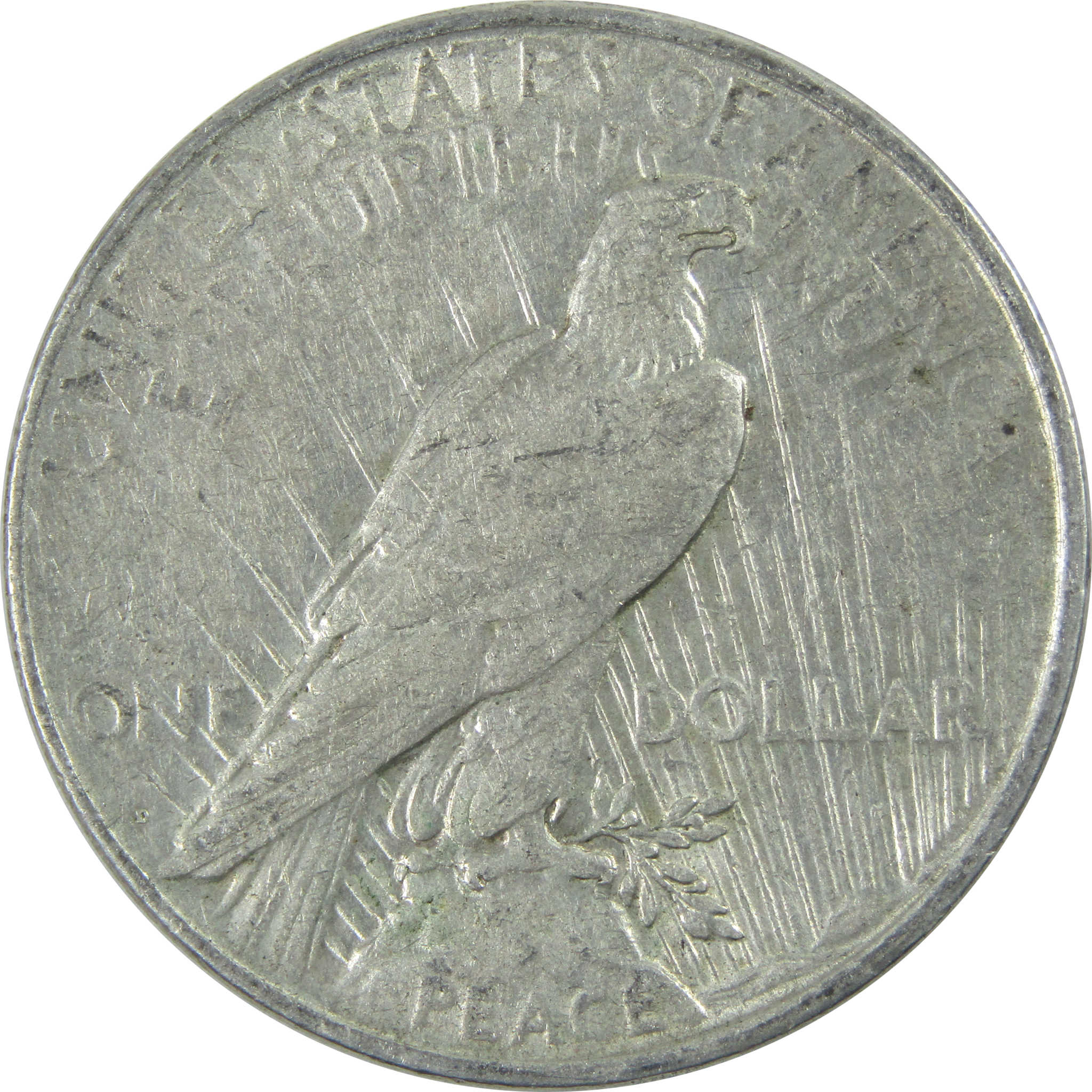 1926 D Peace Dollar VF Very Fine Silver $1 Coin SKU:I13756