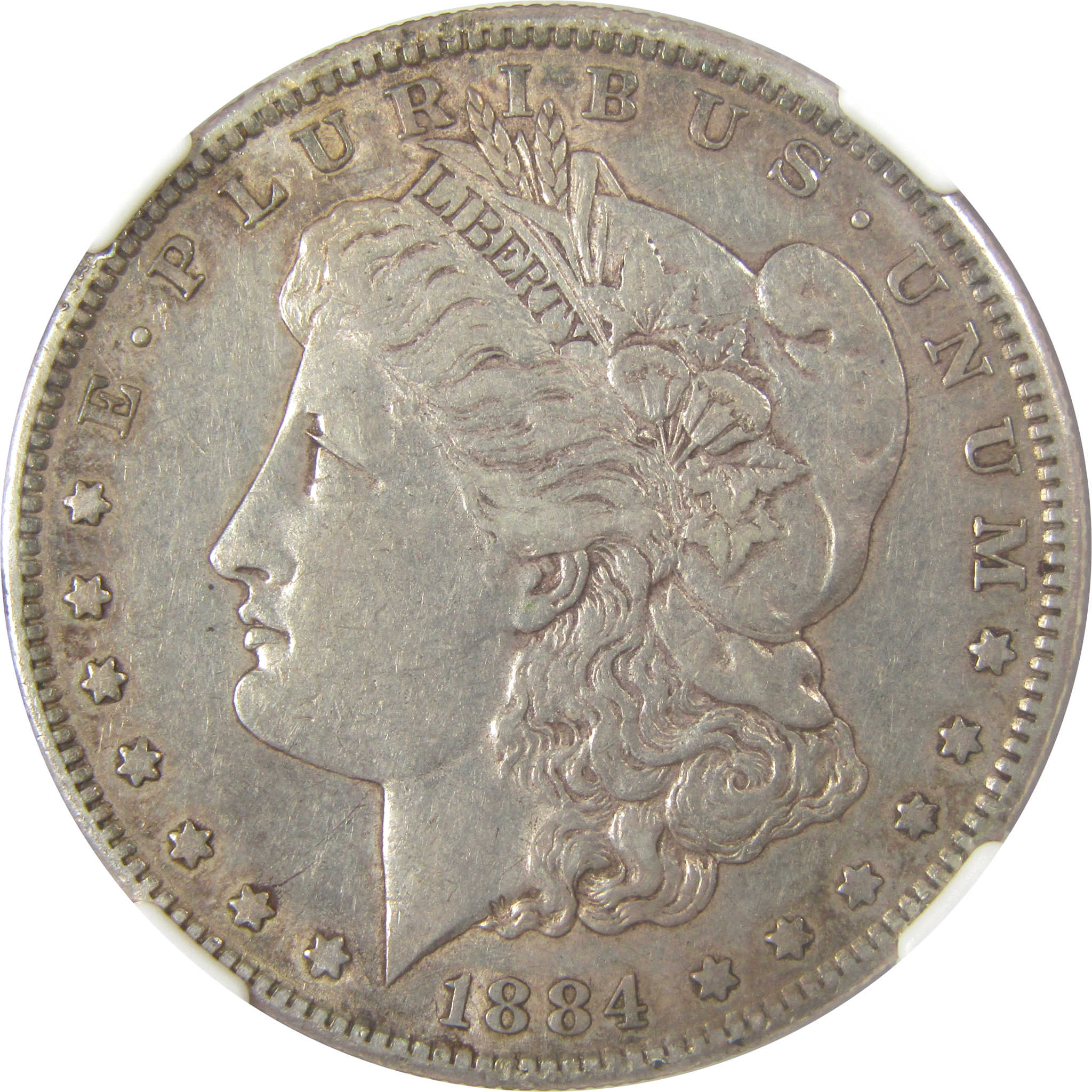 1884 S Morgan Silver Dollar XF 40 NGC $1 Coin Collectible SKU:I23395 - Morgan coin - Morgan silver dollar - Morgan silver dollar for sale - Profile Coins &amp; Collectibles