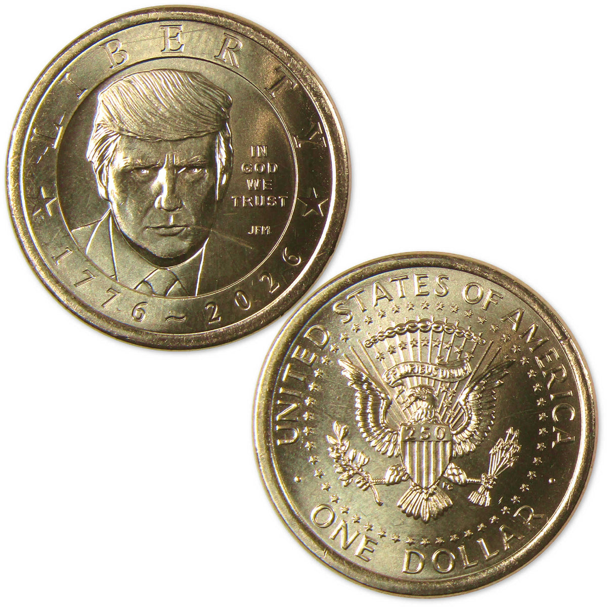 2026 President Donald J. Trump Semiquincentennial Dollar Uncirculated