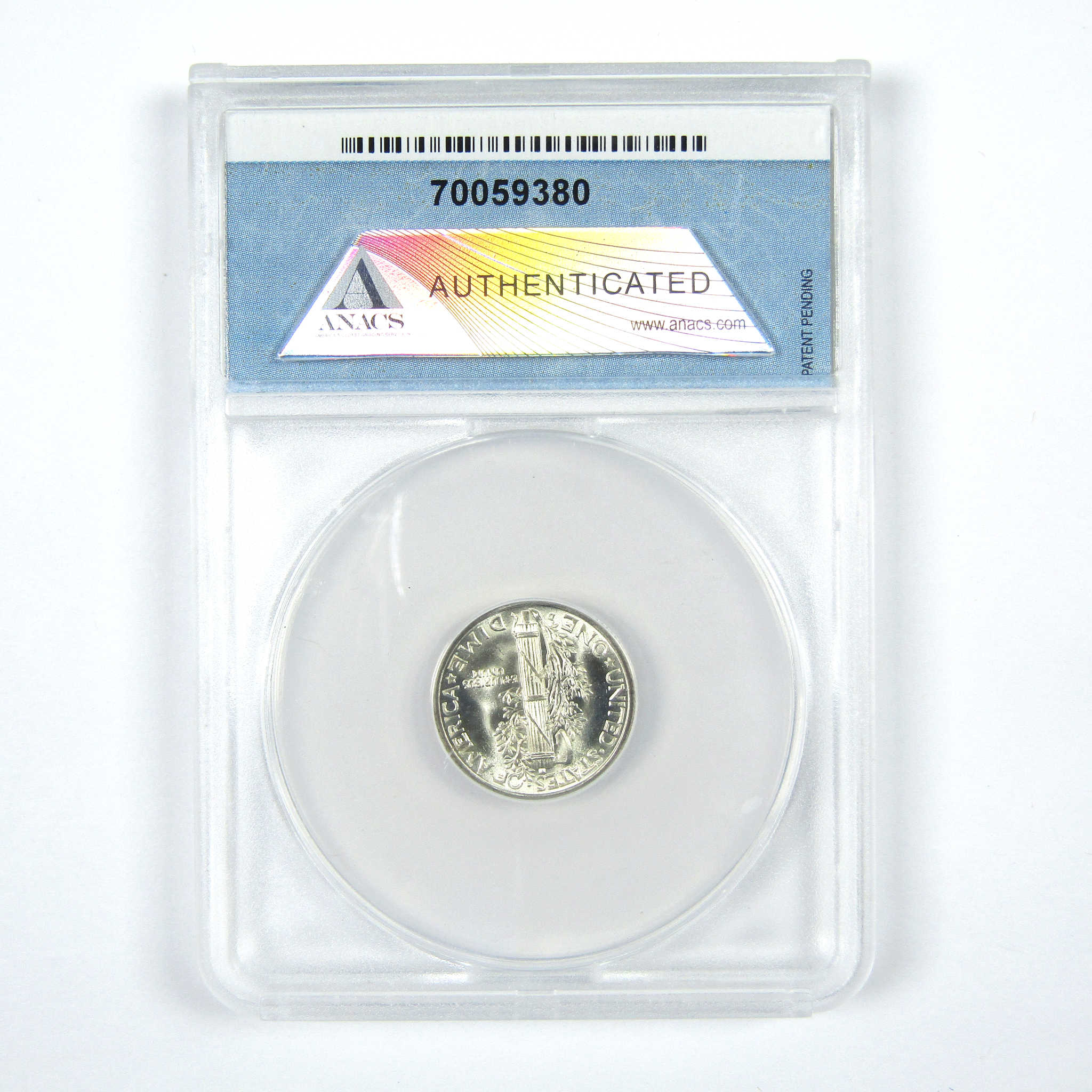 1939 D Mercury Dime MS 67 ANACS Silver 10c Uncirculated SKU:I15005