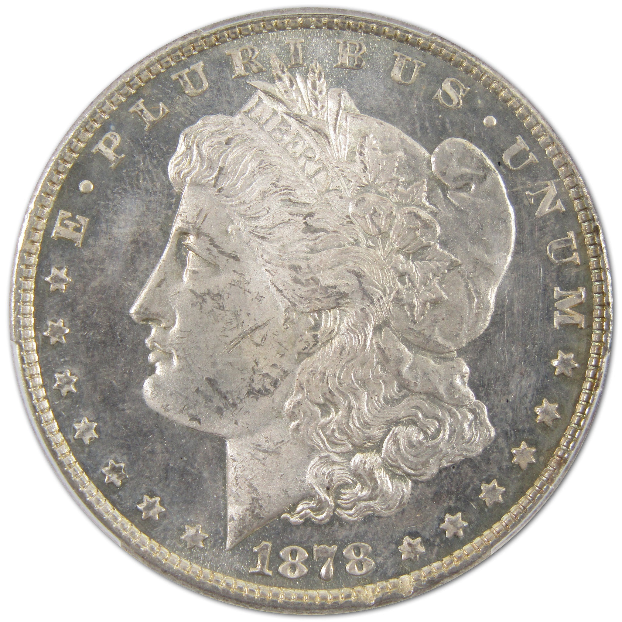 1878 8TF Morgan Dollar MS 64 PCGS Silver $1 Coin Toned SKU:I10918