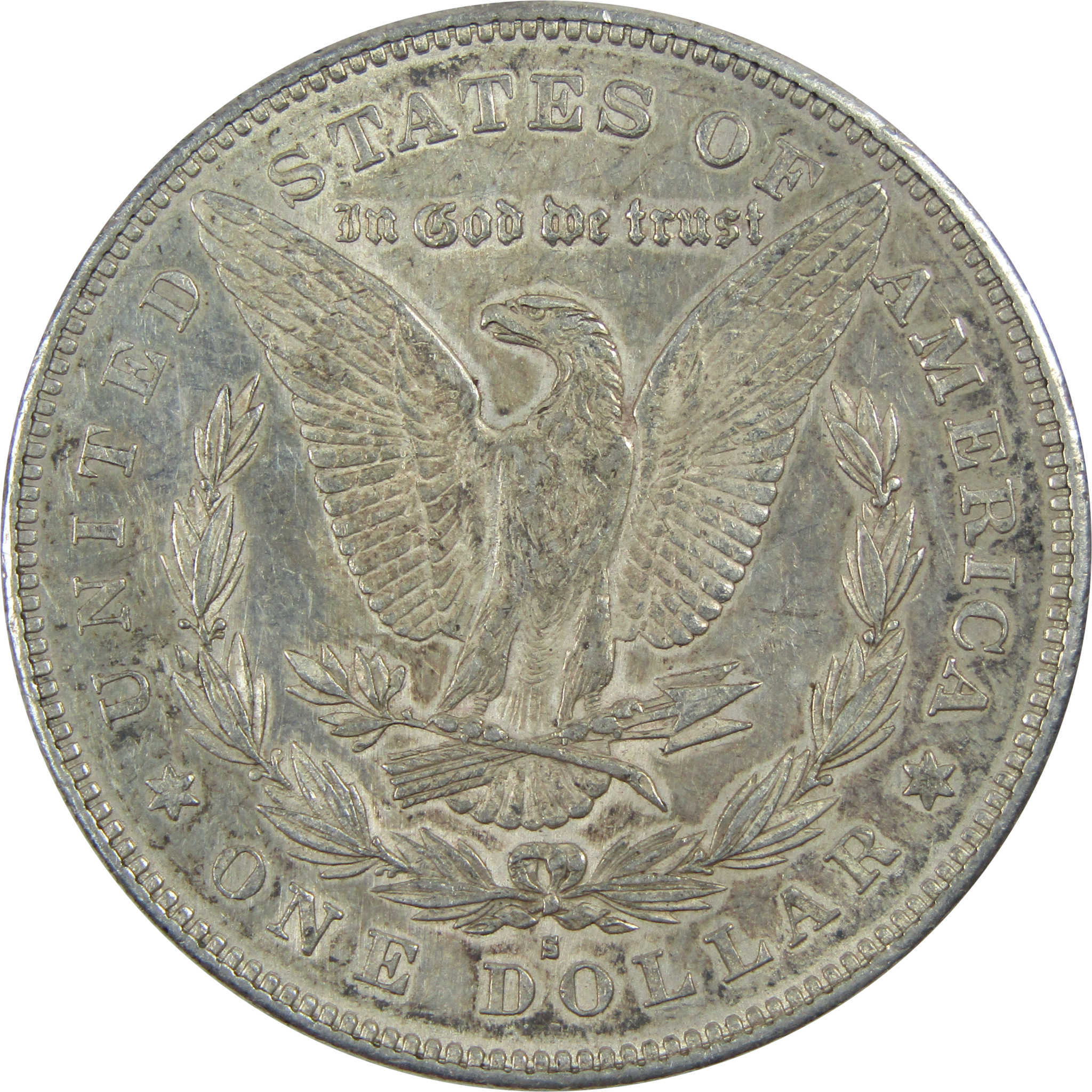 1879 S Rev 78 Morgan Dollar AU About Uncirculated Silver $1 SKU:I13458 - Morgan coin - Morgan silver dollar - Morgan silver dollar for sale - Profile Coins &amp; Collectibles