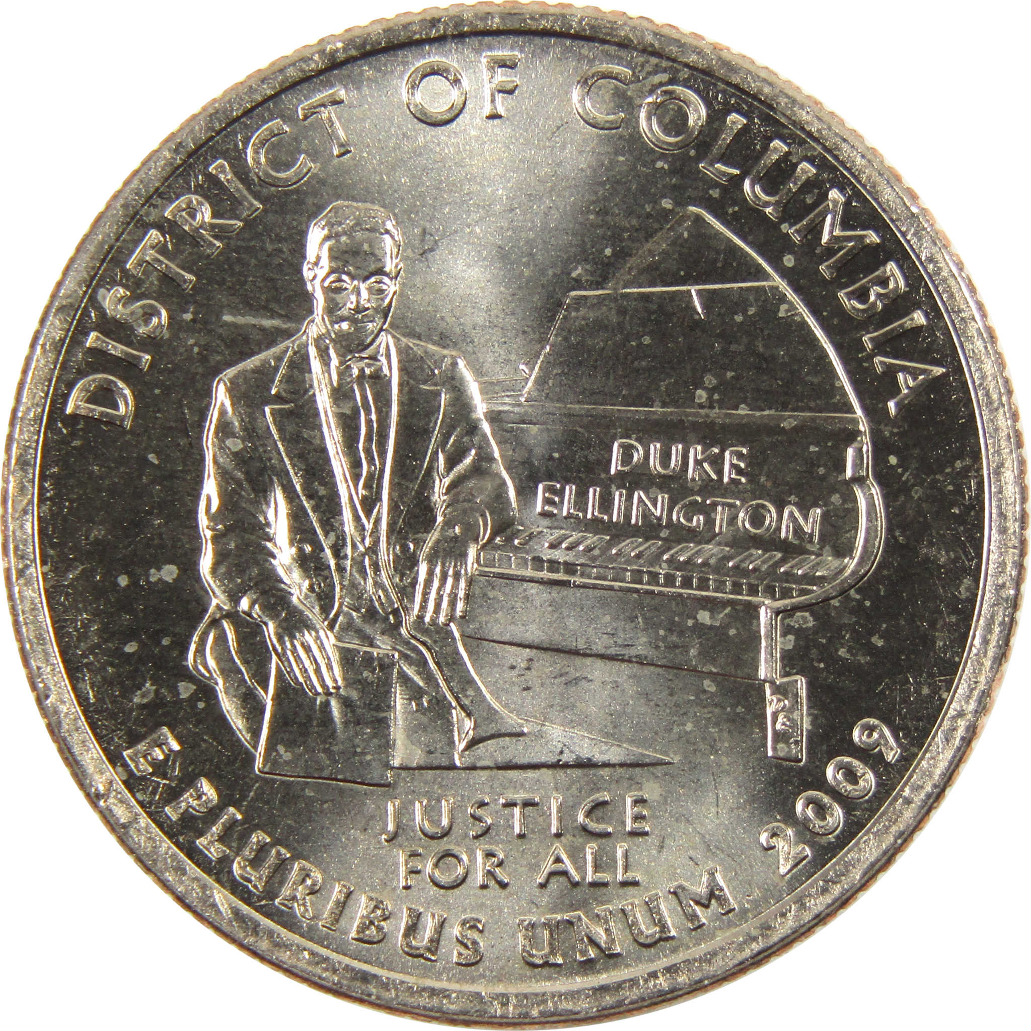 2009 P District of Columbia Territories Quarter Uncirculated Clad 25c