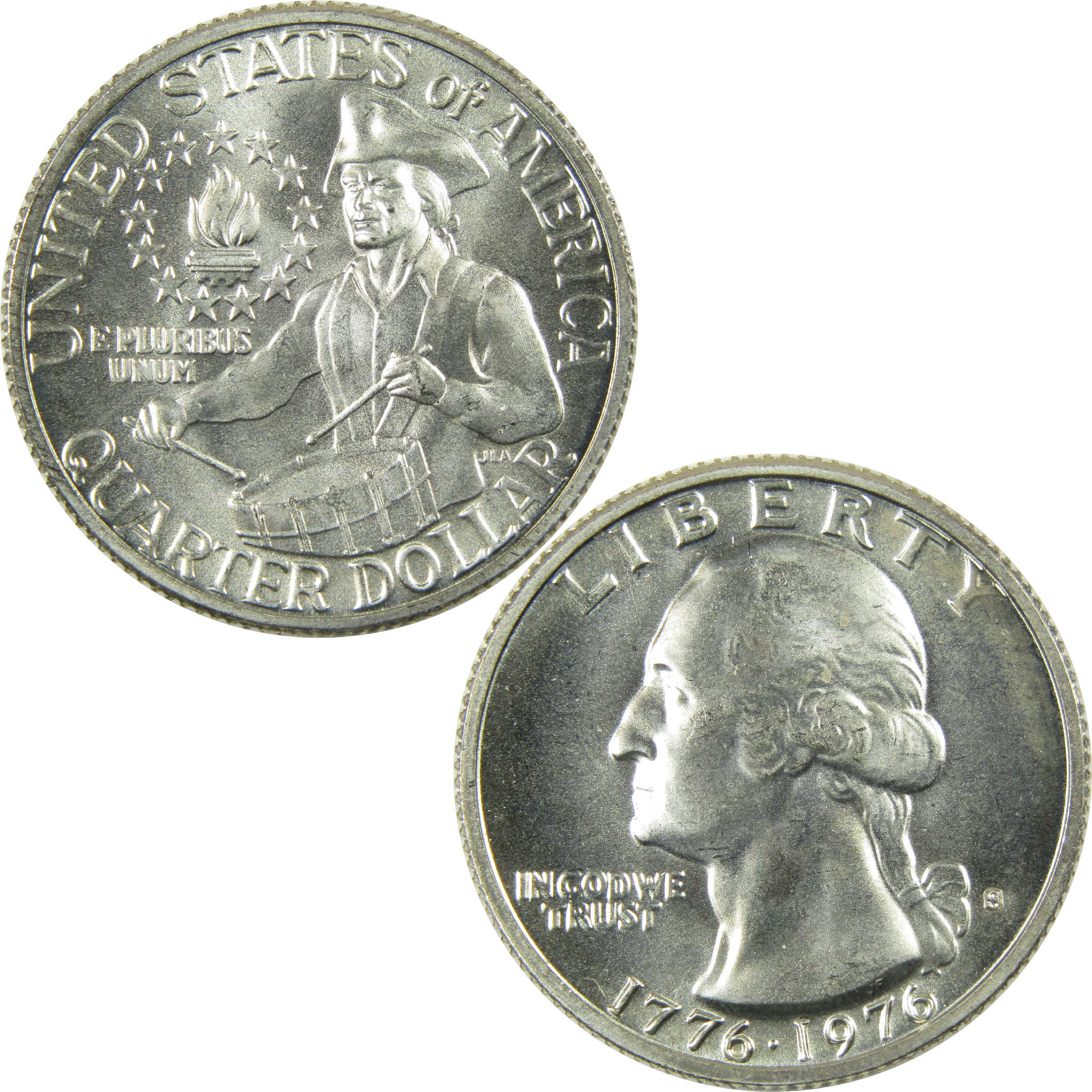 1976 S Washington Bicentennial Silver Quarter Uncirculated Mint State