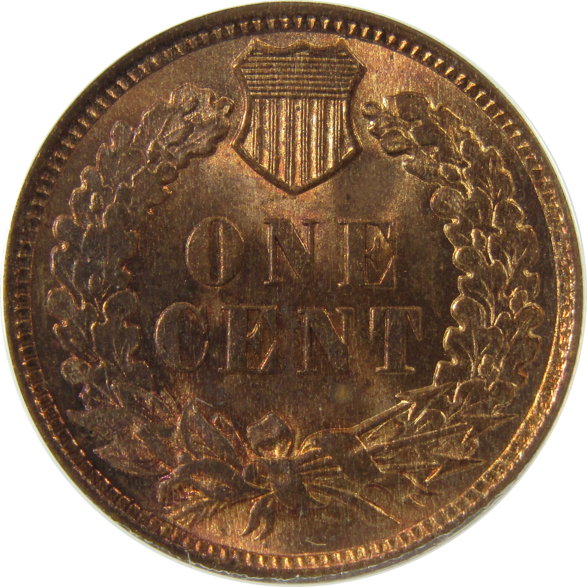1907 Indian Head Cent MS 64 RB ANACS Uncirculated Penny SKU:I28399