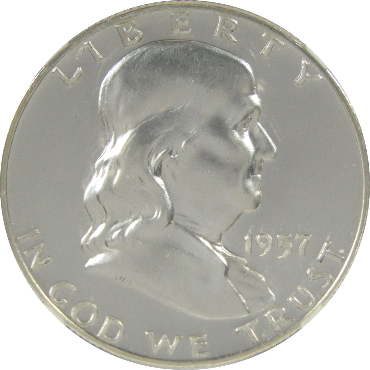 1957 Franklin Silver Half Dollar PF 68 CAM NGC 50c Coin SKU:I28809