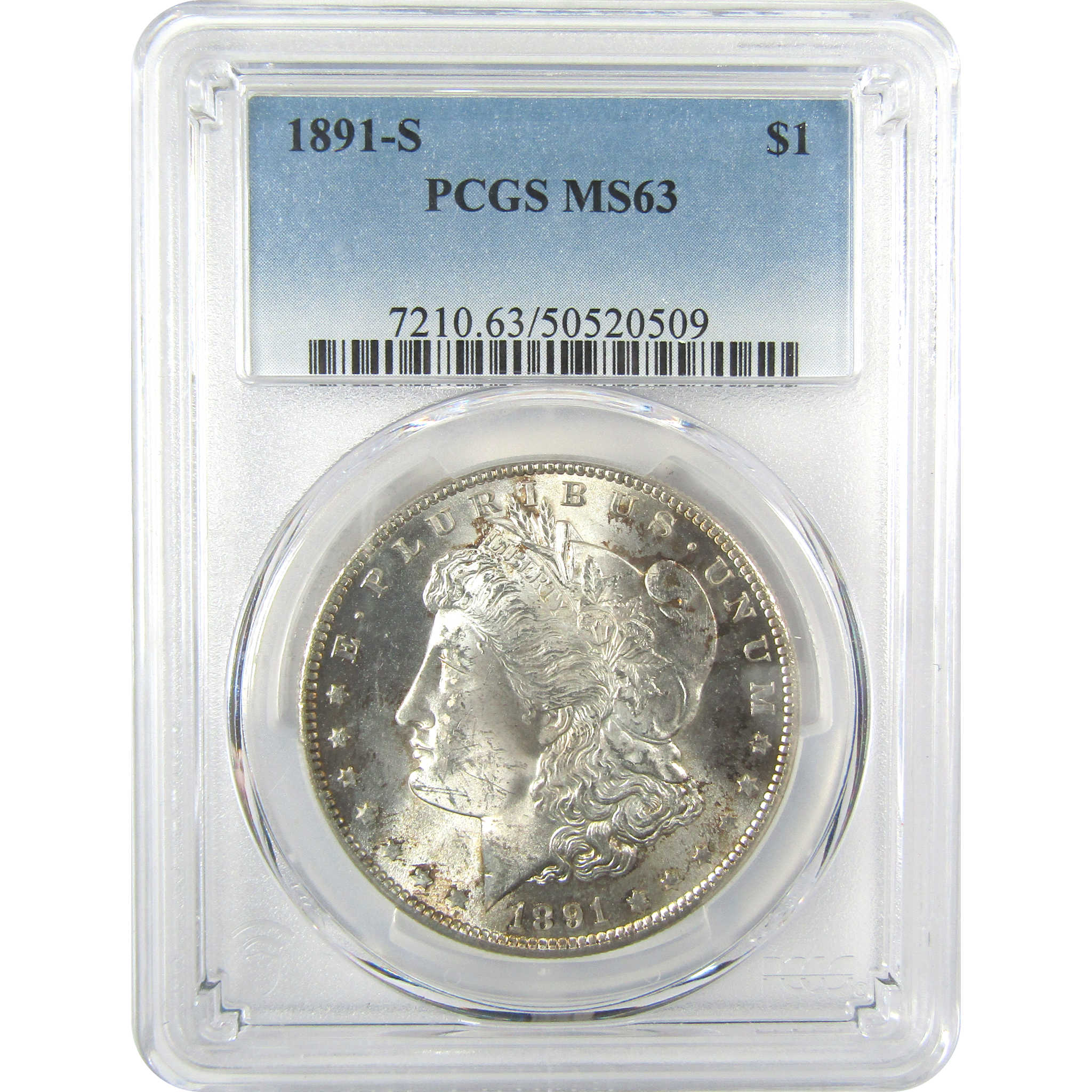 1891 S Morgan Dollar MS 63 PCGS Silver Uncirculated $1 Coin SKU:I19625 - Morgan coin - Morgan silver dollar - Morgan silver dollar for sale - Profile Coins &amp; Collectibles