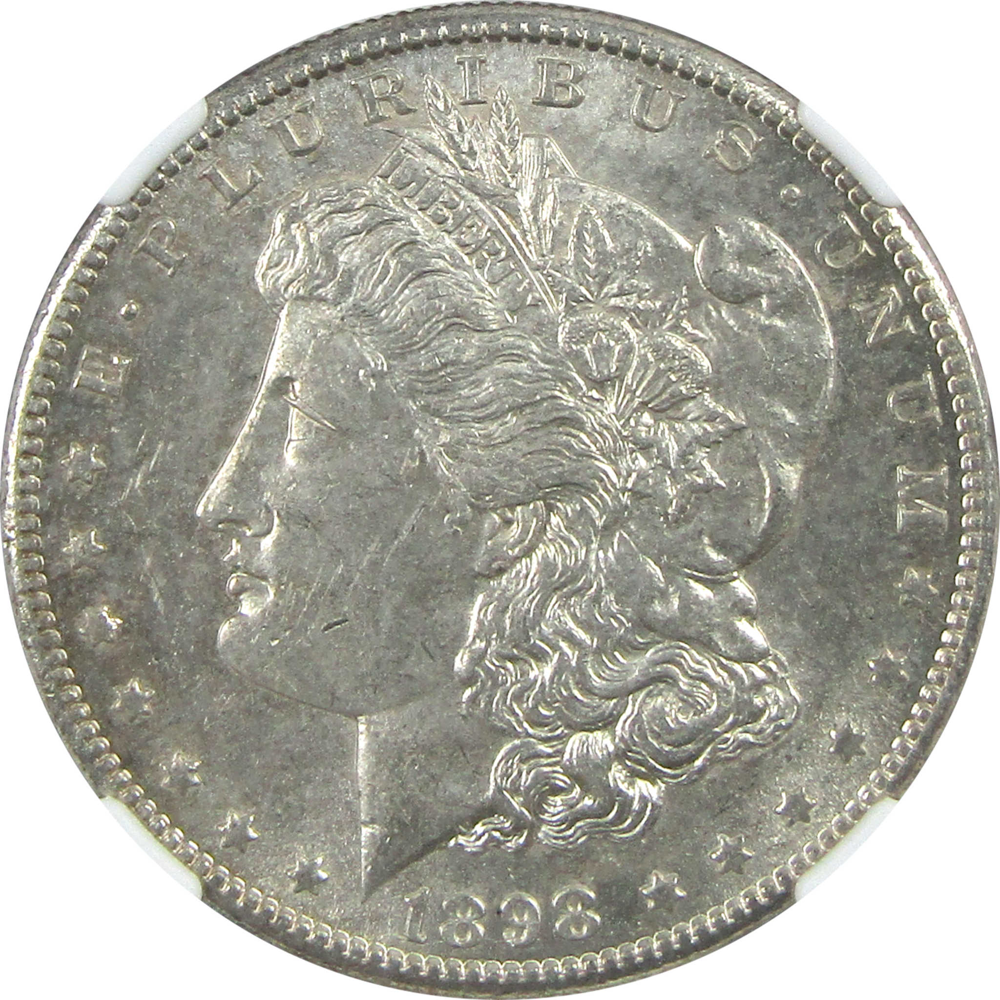 1898 S Morgan Dollar AU 58 NGC Silver $1 Coin SKU:I14612 - Morgan coin - Morgan silver dollar - Morgan silver dollar for sale - Profile Coins &amp; Collectibles