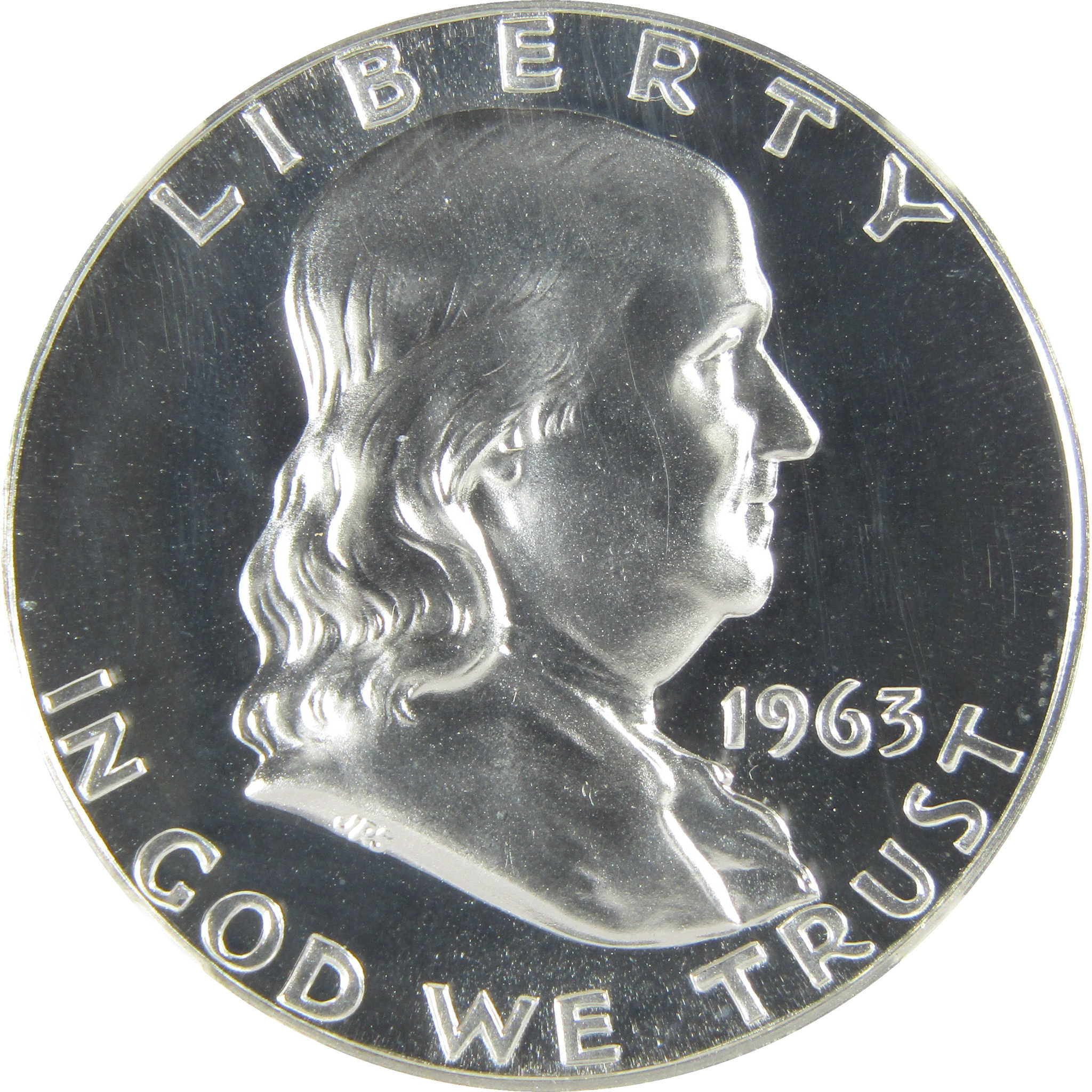 1963 Franklin Silver Half Dollar PF 69 NGC Proof 50c Coin SKU:I27439