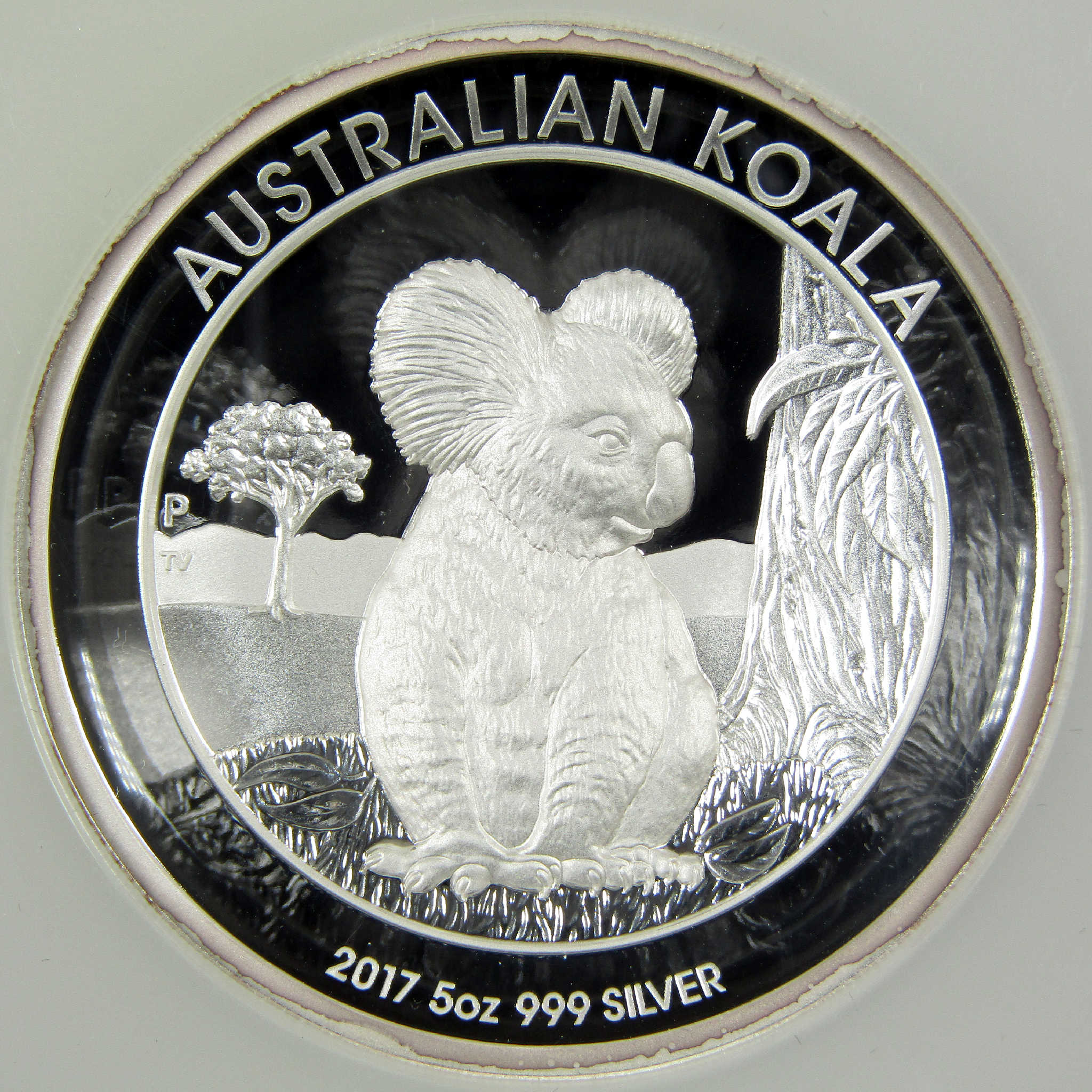 2017 Australian $8 Koala 5 oz Silver PF 70 UCAM NGC Proof SKU:CPC9663