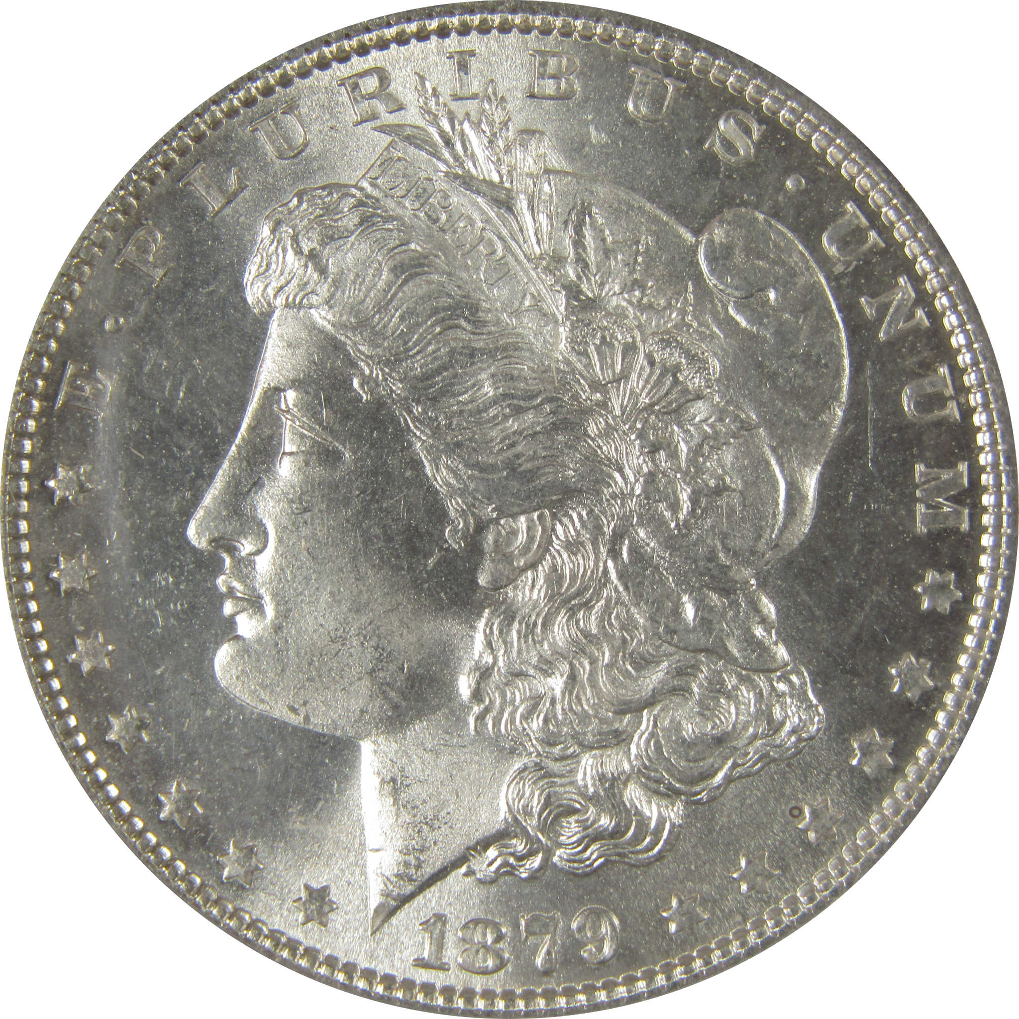 1879 Morgan Dollar MS 64 ANACS Silver Uncirculated $1 Coin SKU:I23162 - Morgan coin - Morgan silver dollar - Morgan silver dollar for sale - Profile Coins &amp; Collectibles