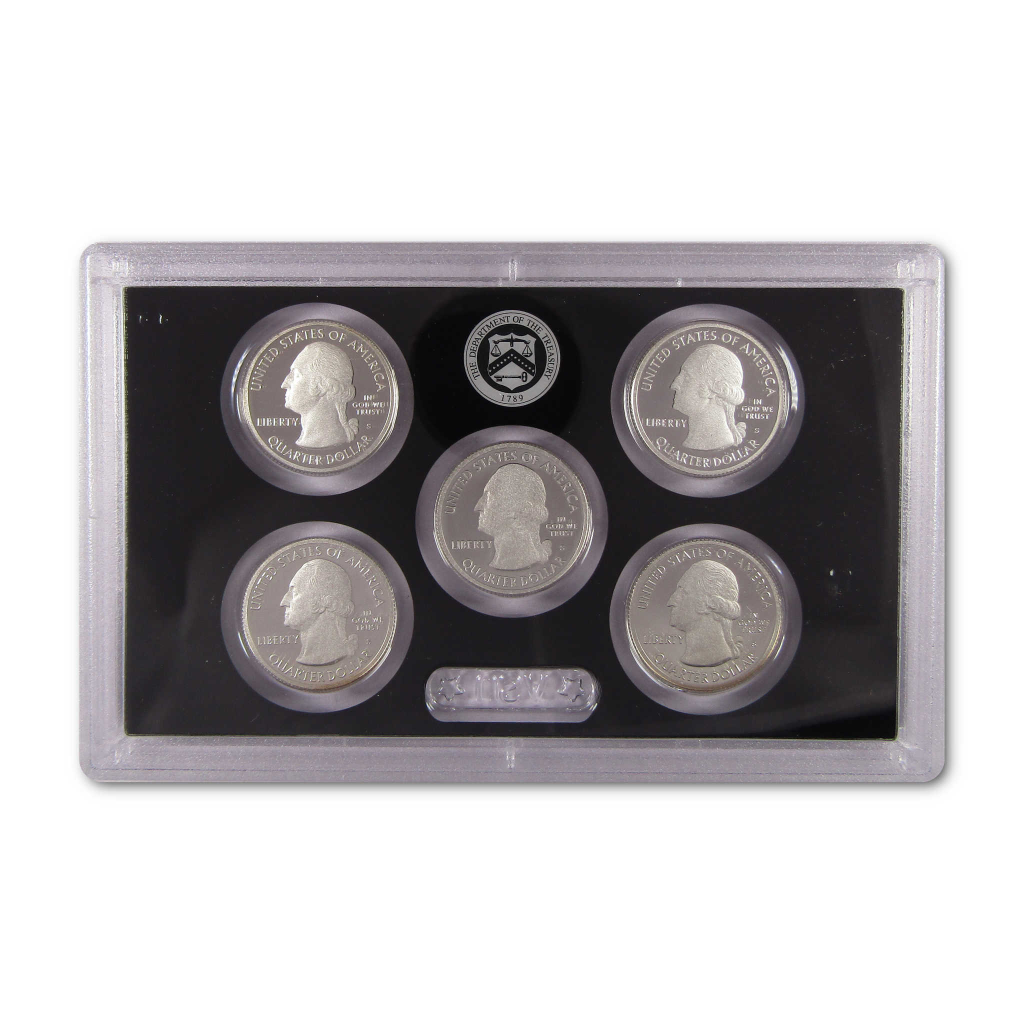 2013 America the Beautiful Quarter Silver Proof Set U.S. Mint OGP COA