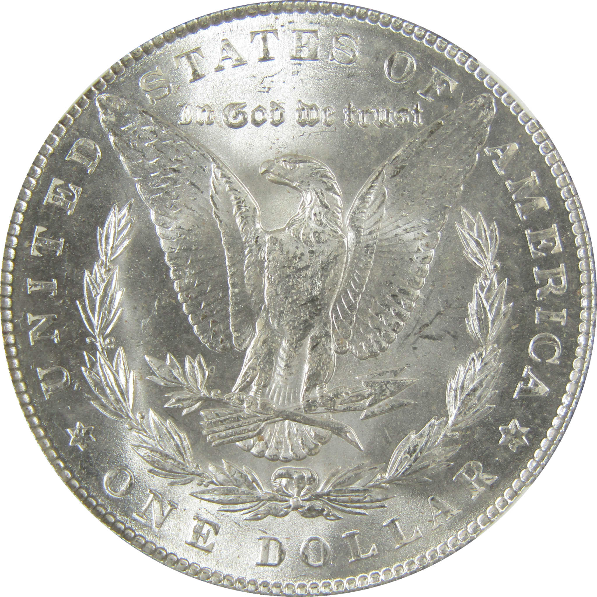 1889 Morgan Silver Dollar MS 64 NGC Uncirculated $1 Coin SKU:I27899