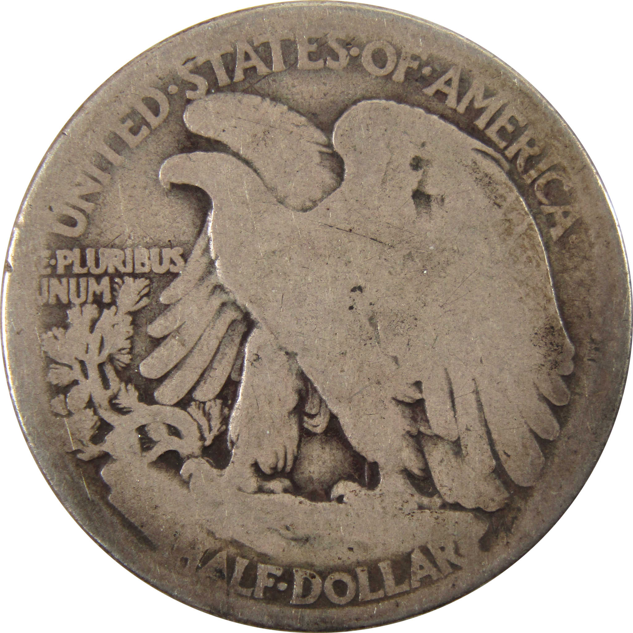 1916 S Liberty Walking Half Dollar AG About Good 90% Silver SKU:I9904