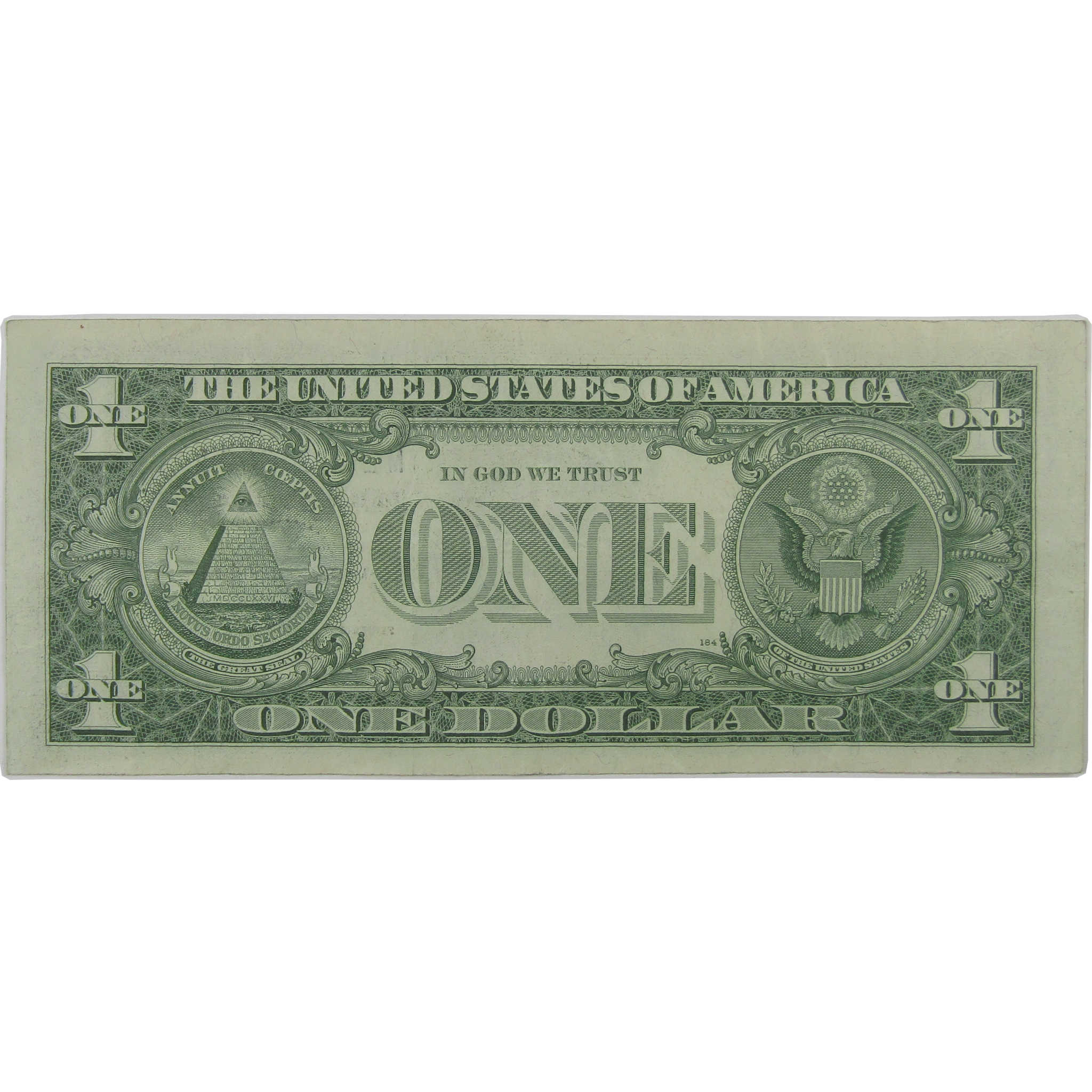 1957 $1 Small Size Silver Certificate Binary Note VF Very Fine