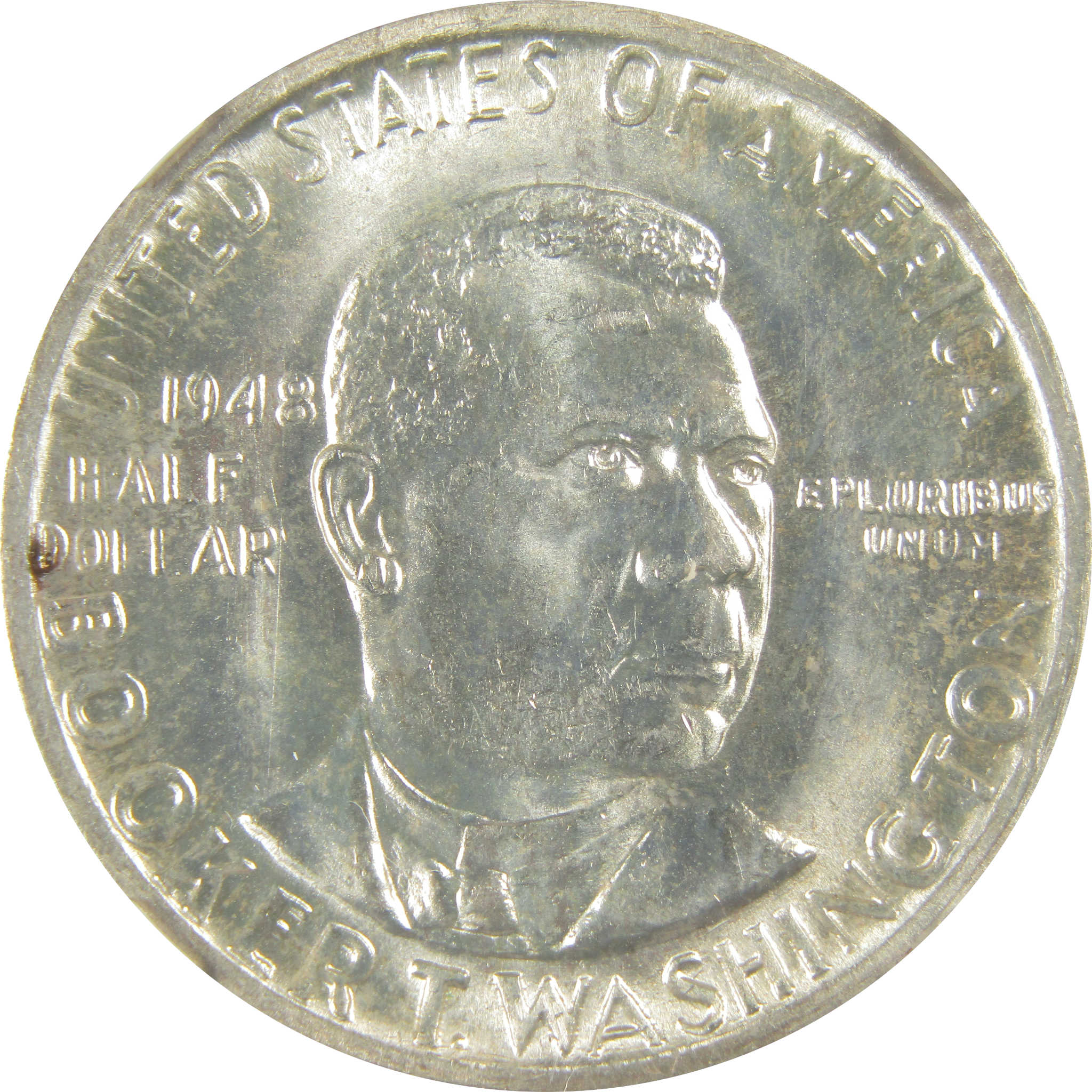 Booker T Washington Commemorative 1948 D MS 67 NGC Silver SKU:I23442