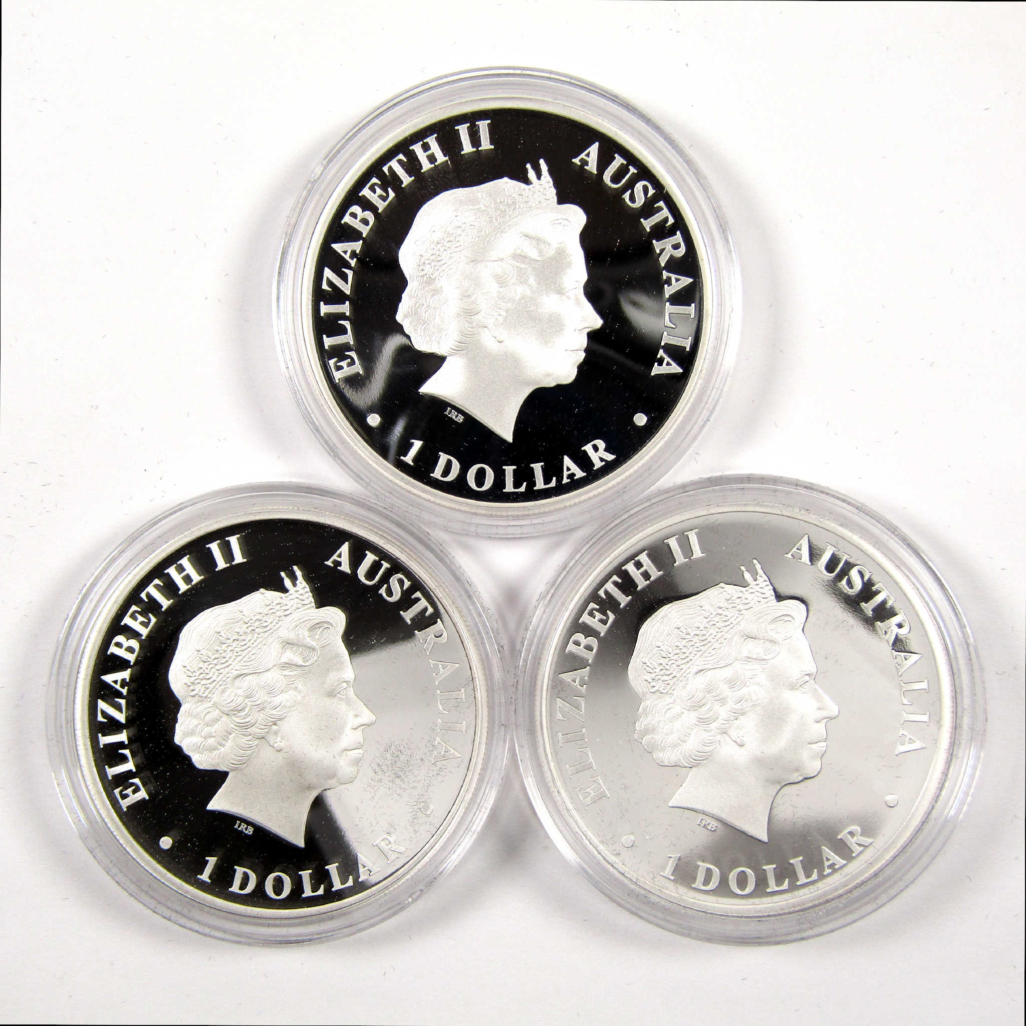 2012 P Australian 5-Coin Silver $1 Proof Set COA SKU:CPC5687