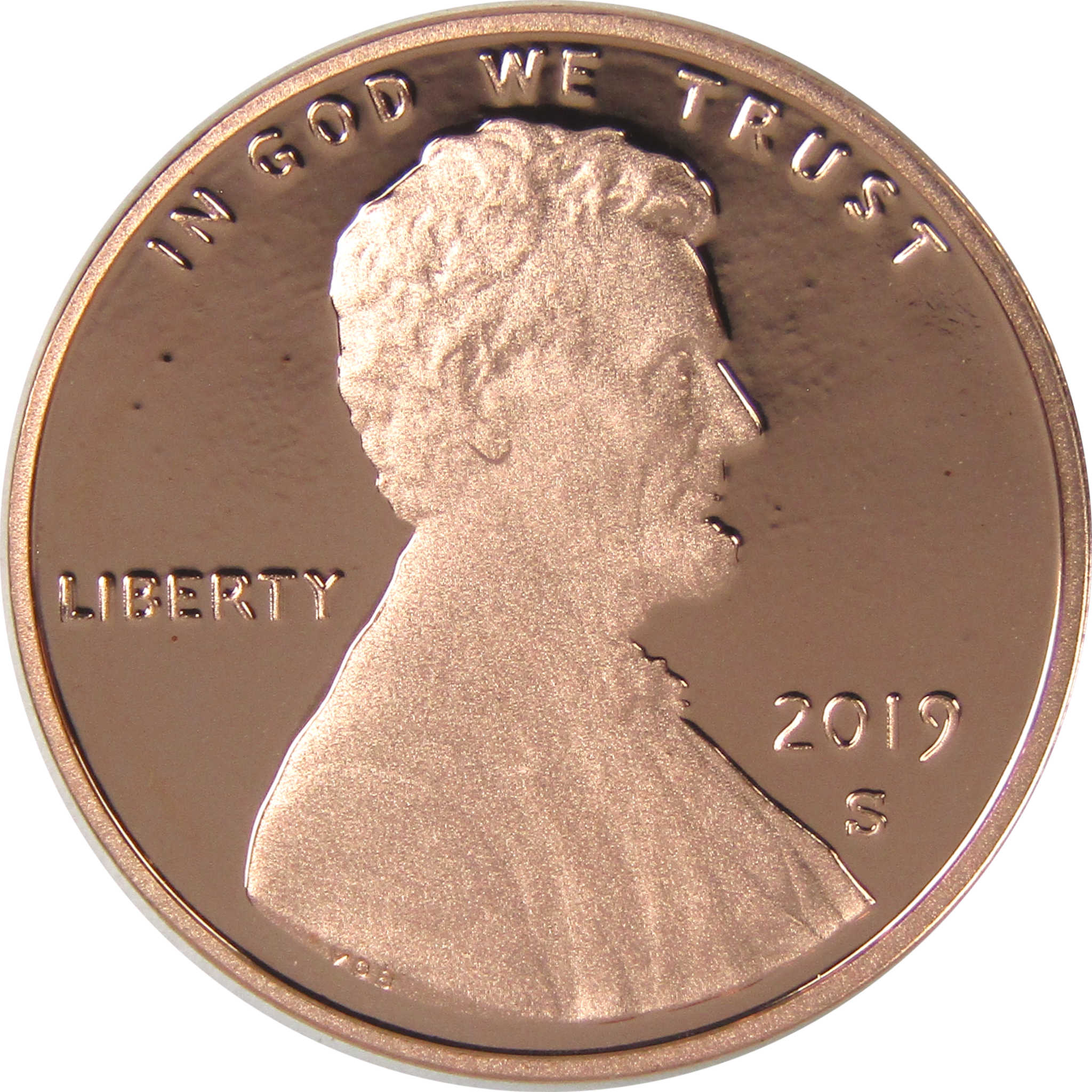 2019 S Lincoln Shield Cent Choice Proof Penny 1c Coin