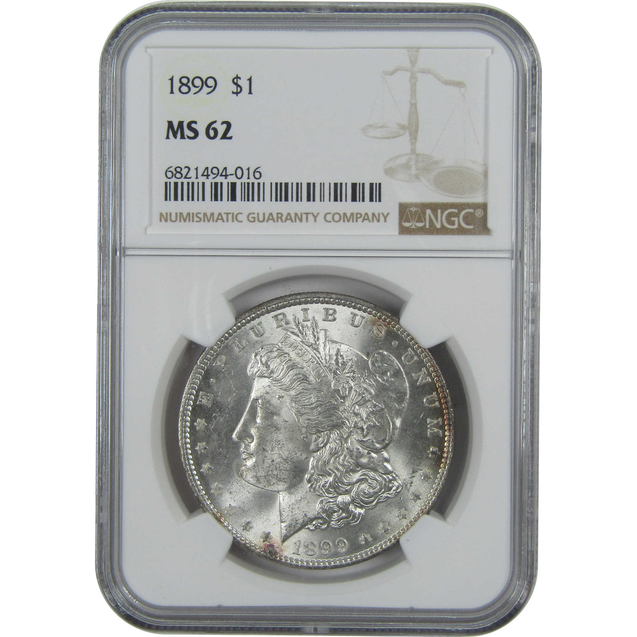 1899 Morgan Dollar MS 62 NGC Silver $1 Uncirculated Coin SKU:I16515 - Morgan coin - Morgan silver dollar - Morgan silver dollar for sale - Profile Coins &amp; Collectibles